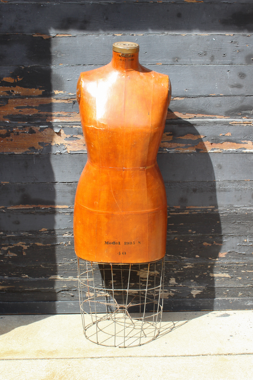 1935 Palmenberg Cavanaugh Dress Form Size 40