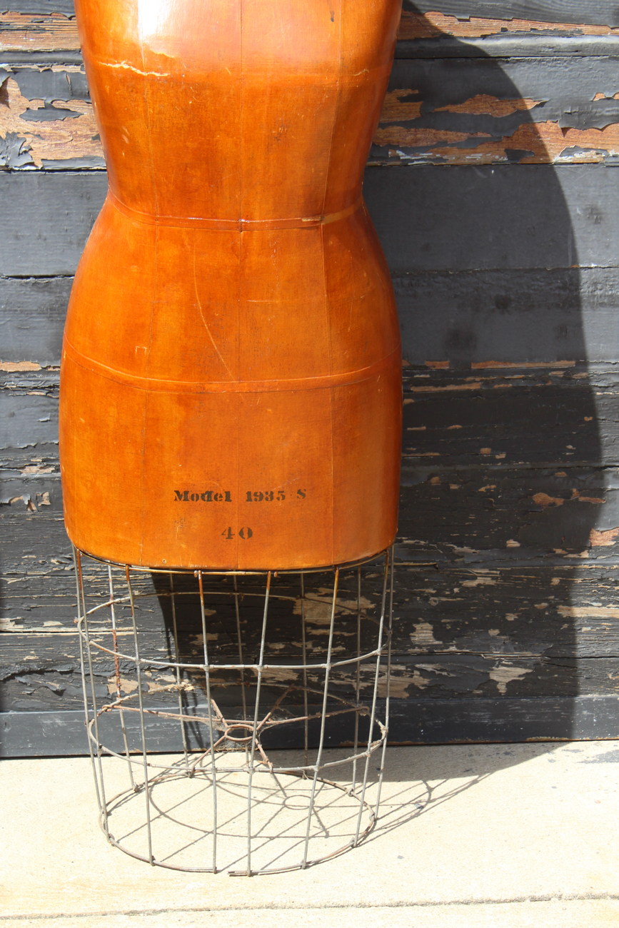 1935 Palmenberg Cavanaugh Dress Form Size 40