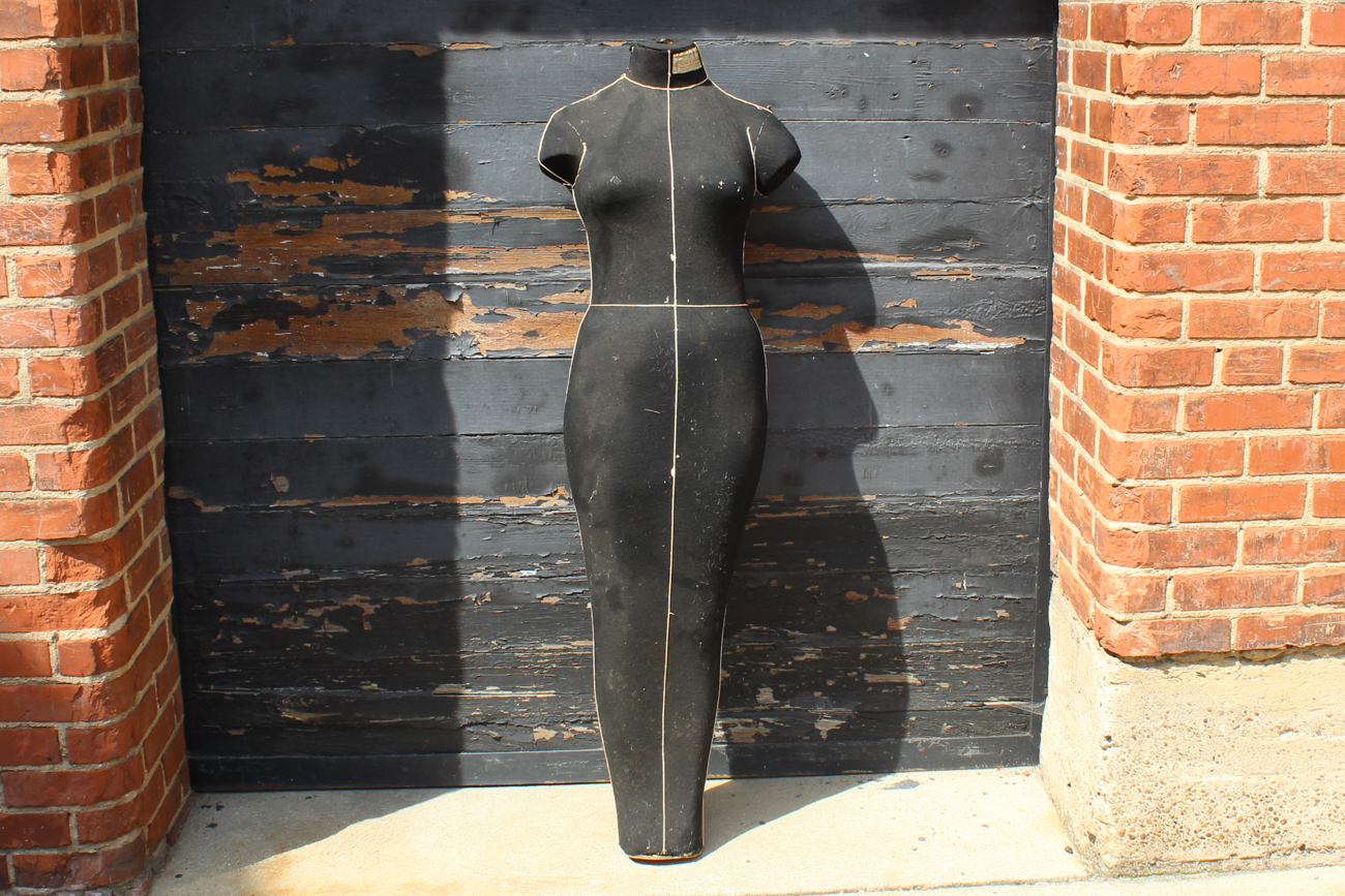 "Form-Ally Yours" Vintage Full Body Upholstered Dress Form