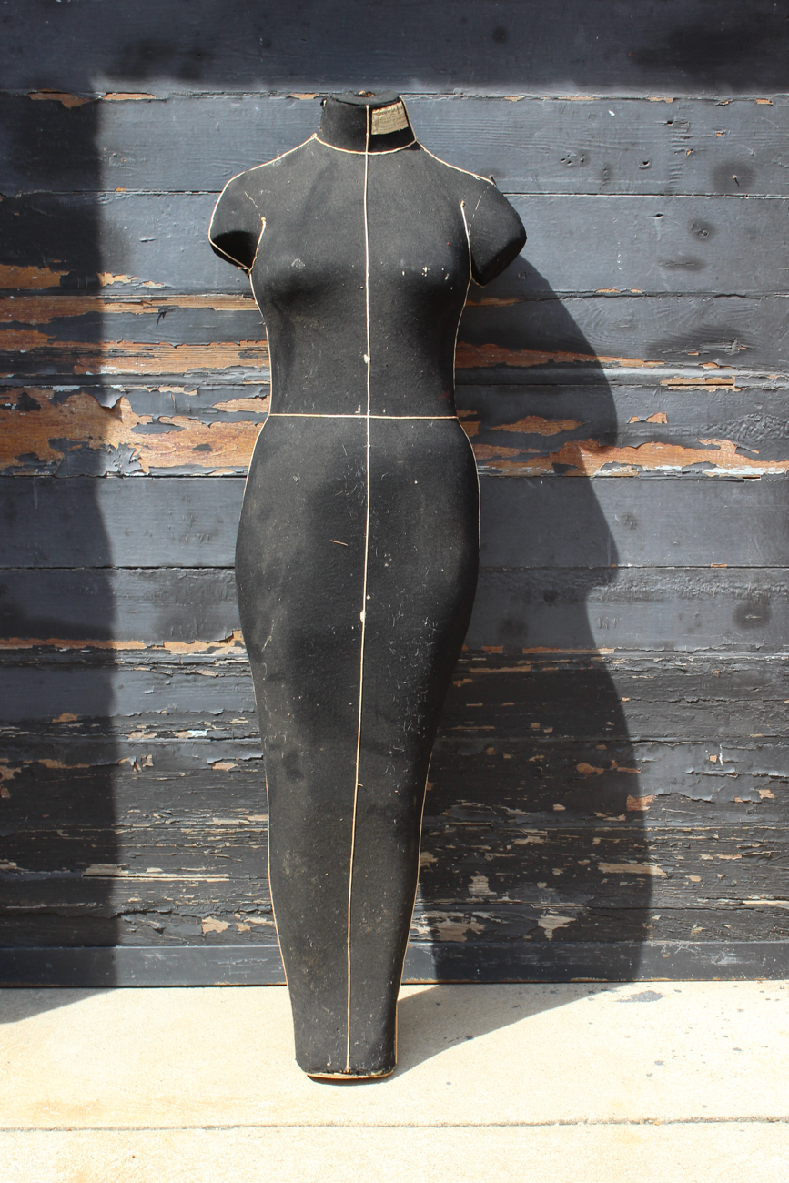 "Form-Ally Yours" Vintage Full Body Upholstered Dress Form