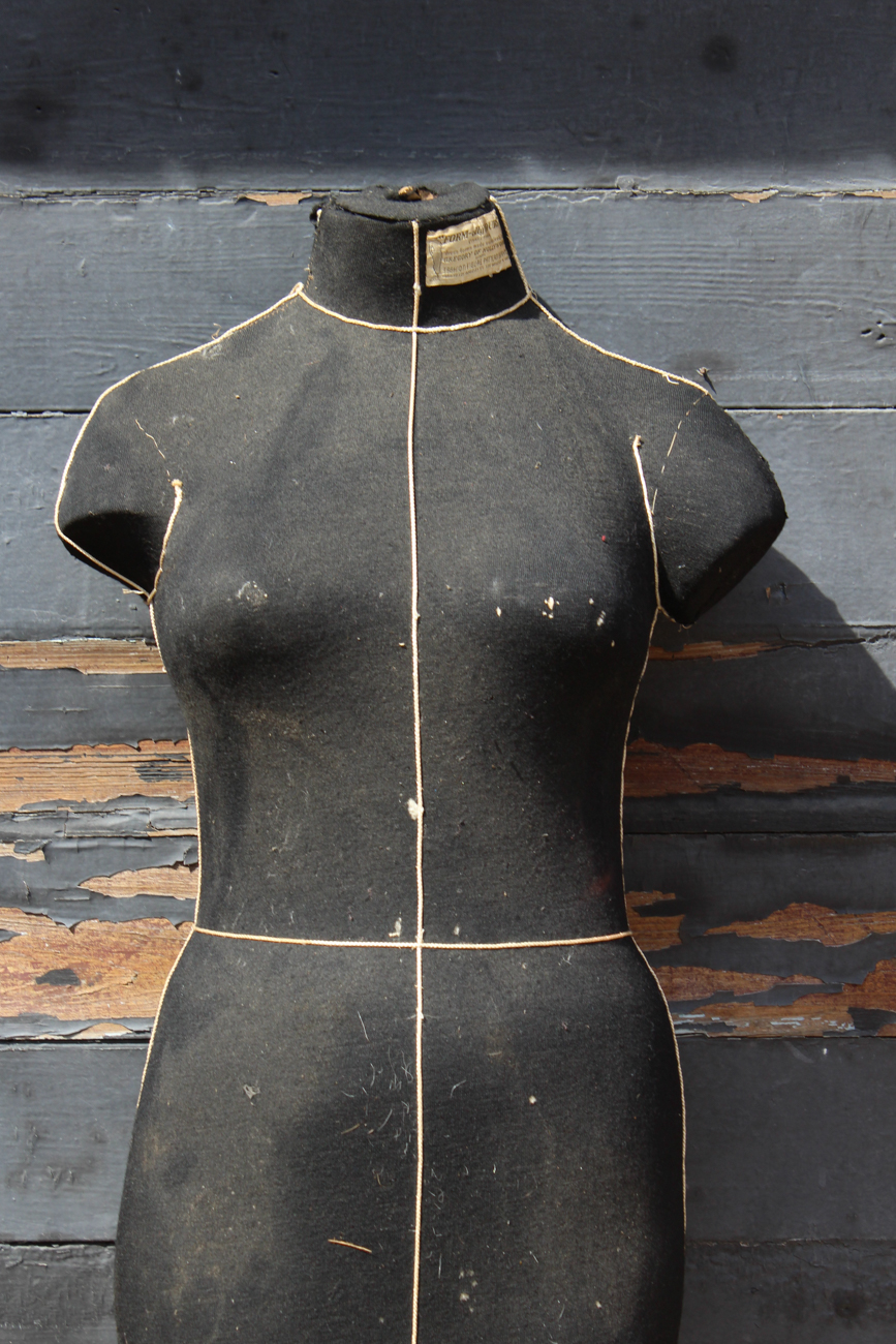 "Form-Ally Yours" Vintage Full Body Upholstered Dress Form