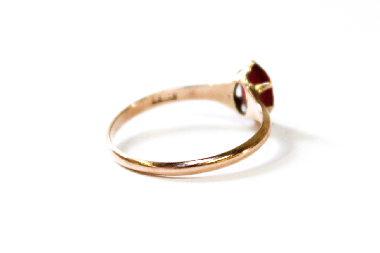 Pair Of Vintage 10K Gold Rings