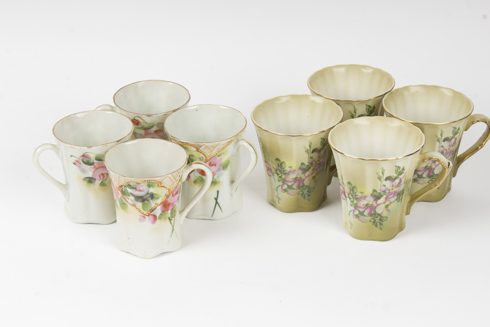 Nippon Japanese Porcelain Assembled Chocolate Set