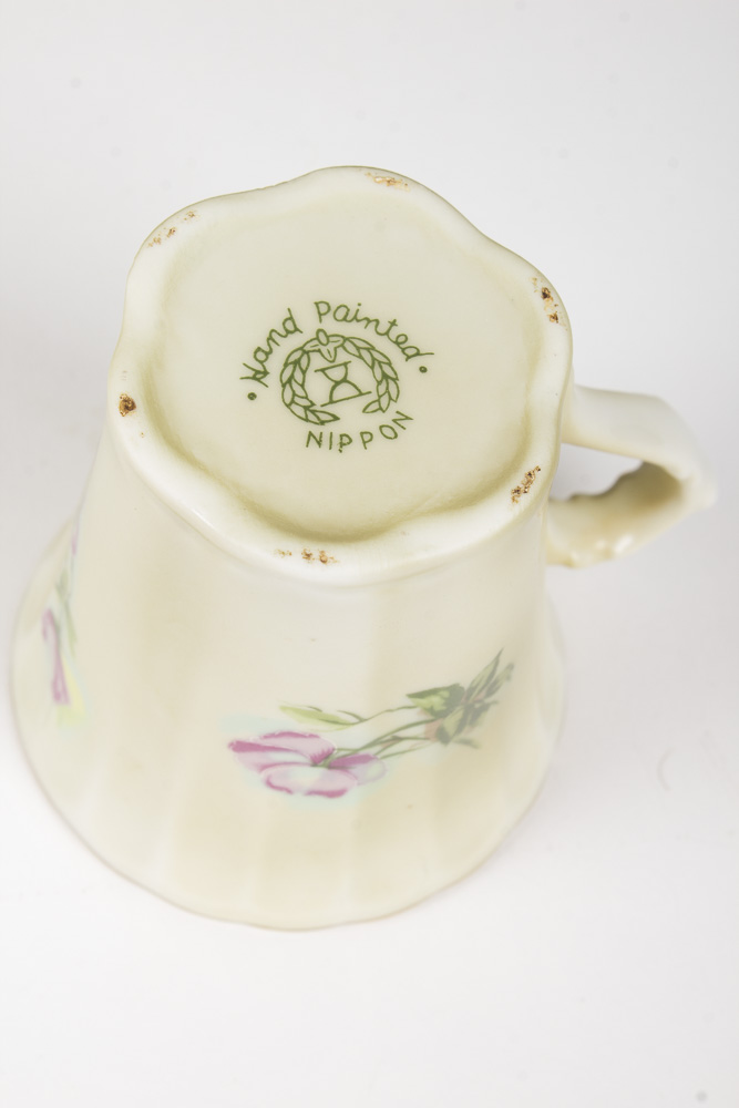 Nippon Japanese Porcelain Assembled Chocolate Set