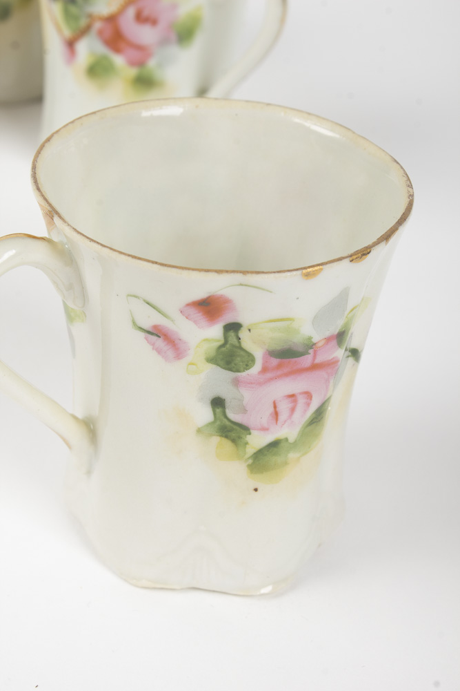 Nippon Japanese Porcelain Assembled Chocolate Set