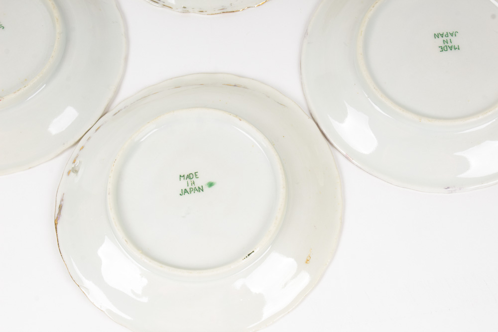 Nippon Japanese Porcelain Assembled Chocolate Set