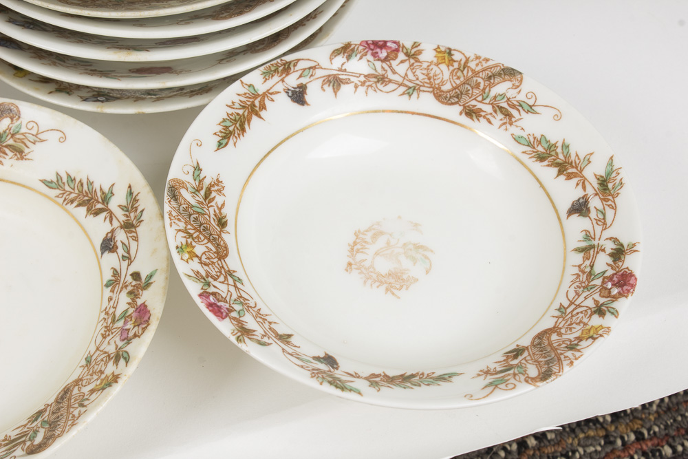 Haviland Limoge Porcelain Tableware Set