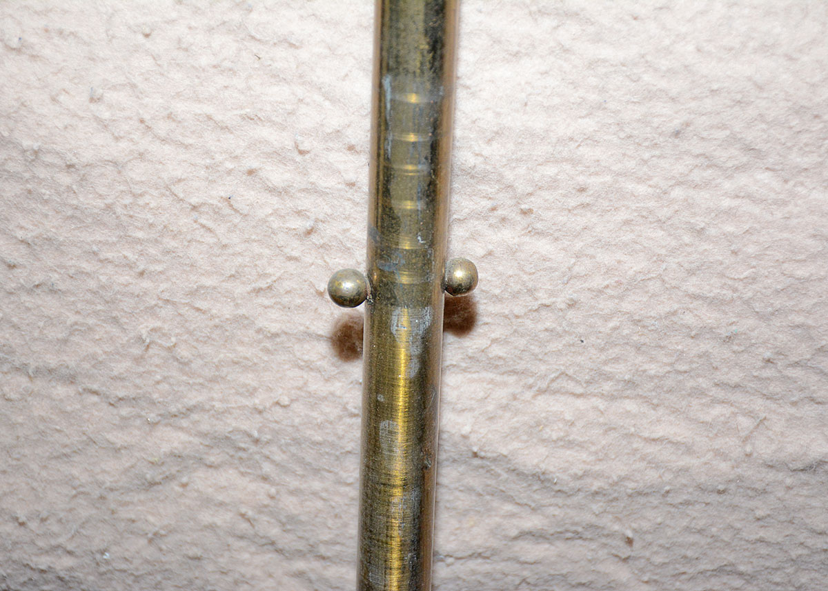 Vintage Brass Twin Headboard and Footboard