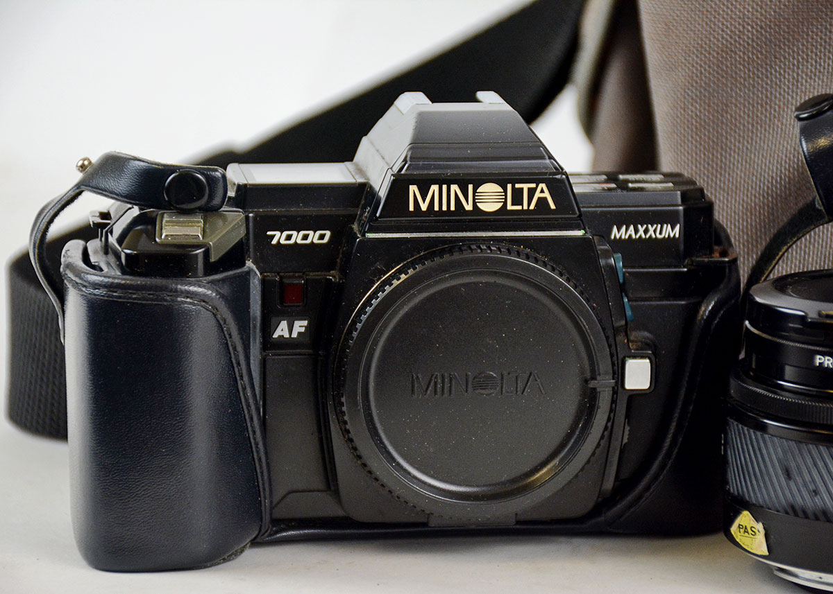 Minolta 700 Maxxum 35mm SLR Camera, Lenses and Accessories