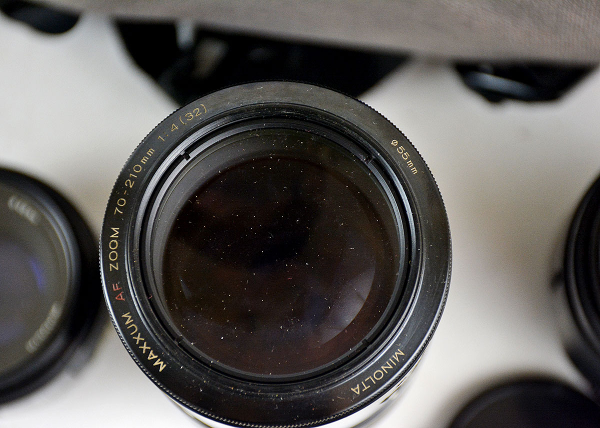 Minolta 700 Maxxum 35mm SLR Camera, Lenses and Accessories