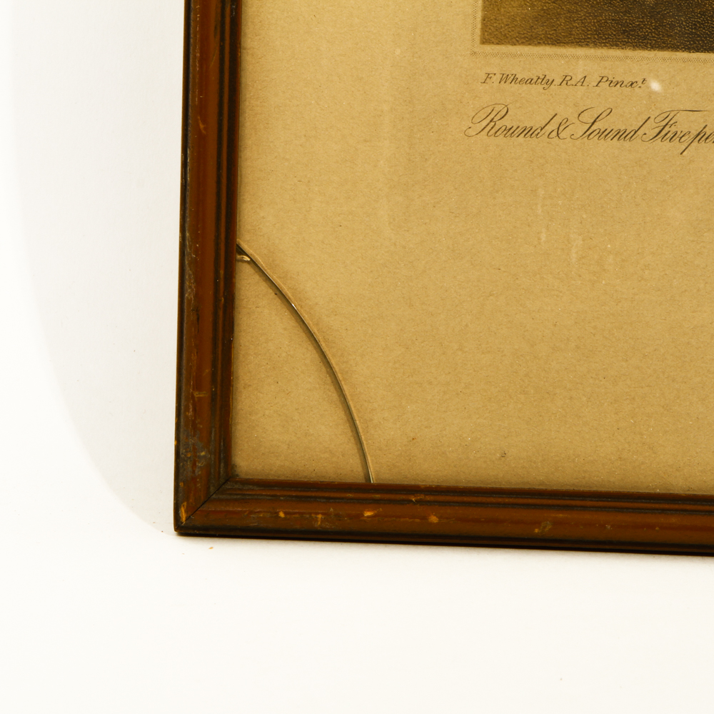 Antique Engraving by A. Cardon after a Painting by Francis Wheatly