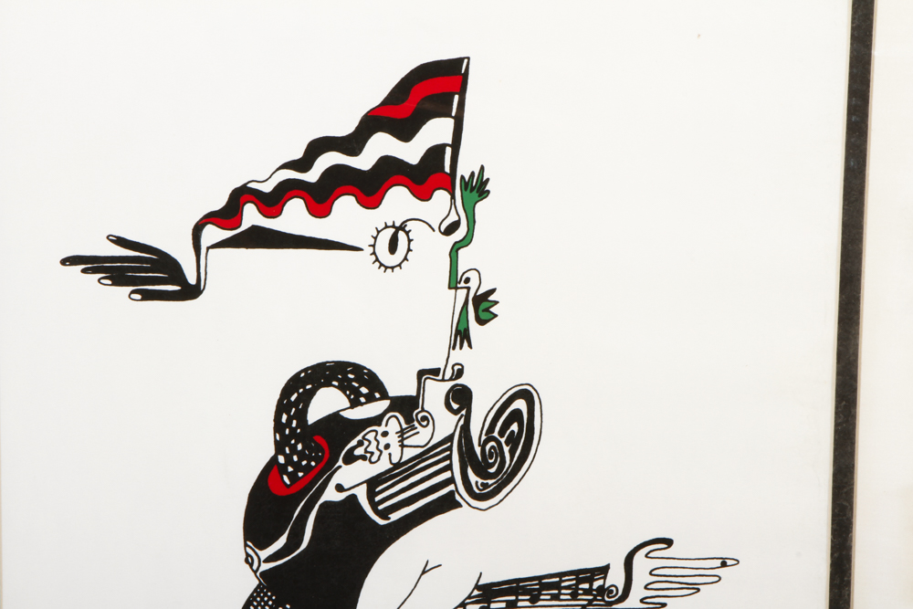 Barry Gordon Limited Edition Serigraph "A Song of Note"