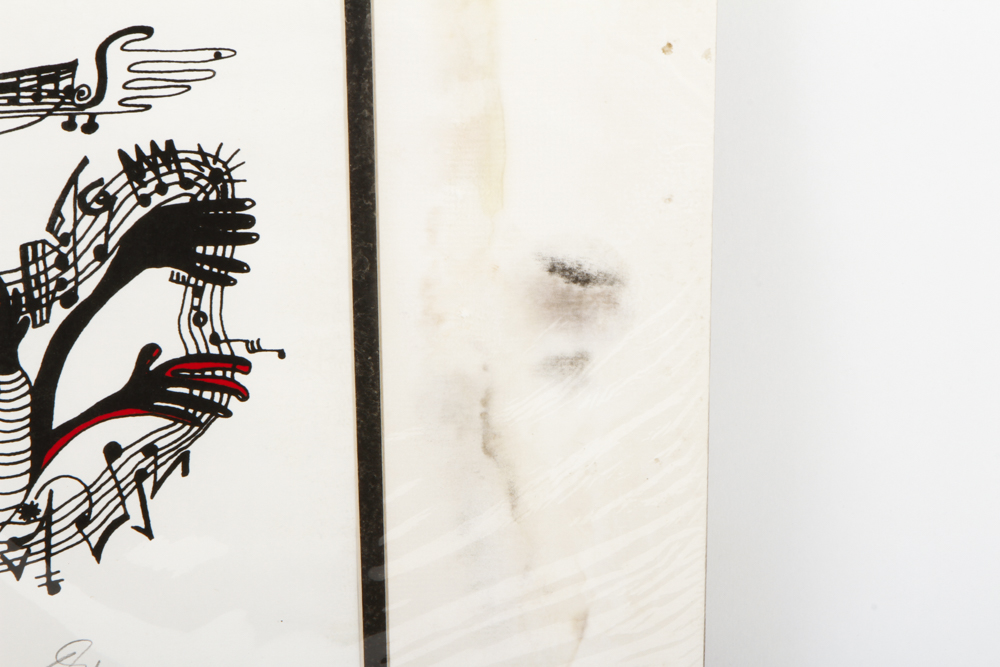 Barry Gordon Limited Edition Serigraph "A Song of Note"