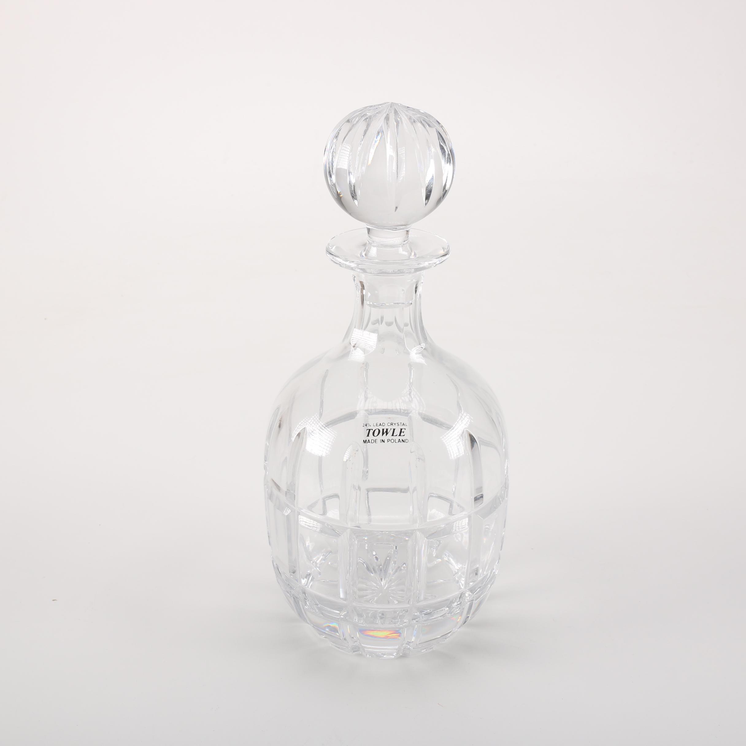 Towle Crystal Decanter