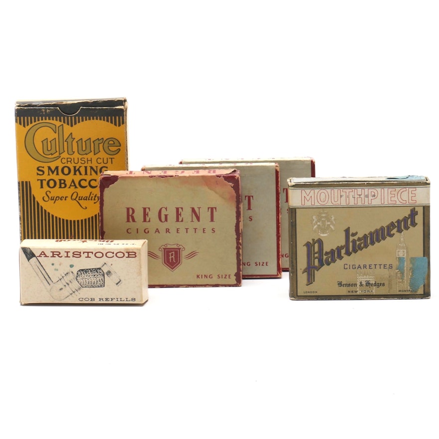 Vintage Cigarette Boxes