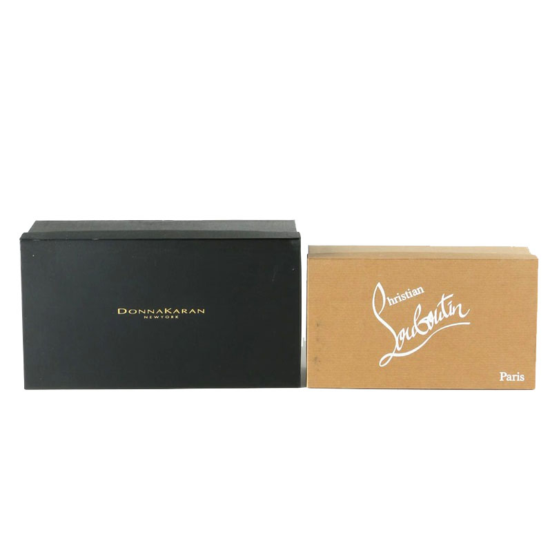 Christian Louboutin and Donna Karan Shoeboxes