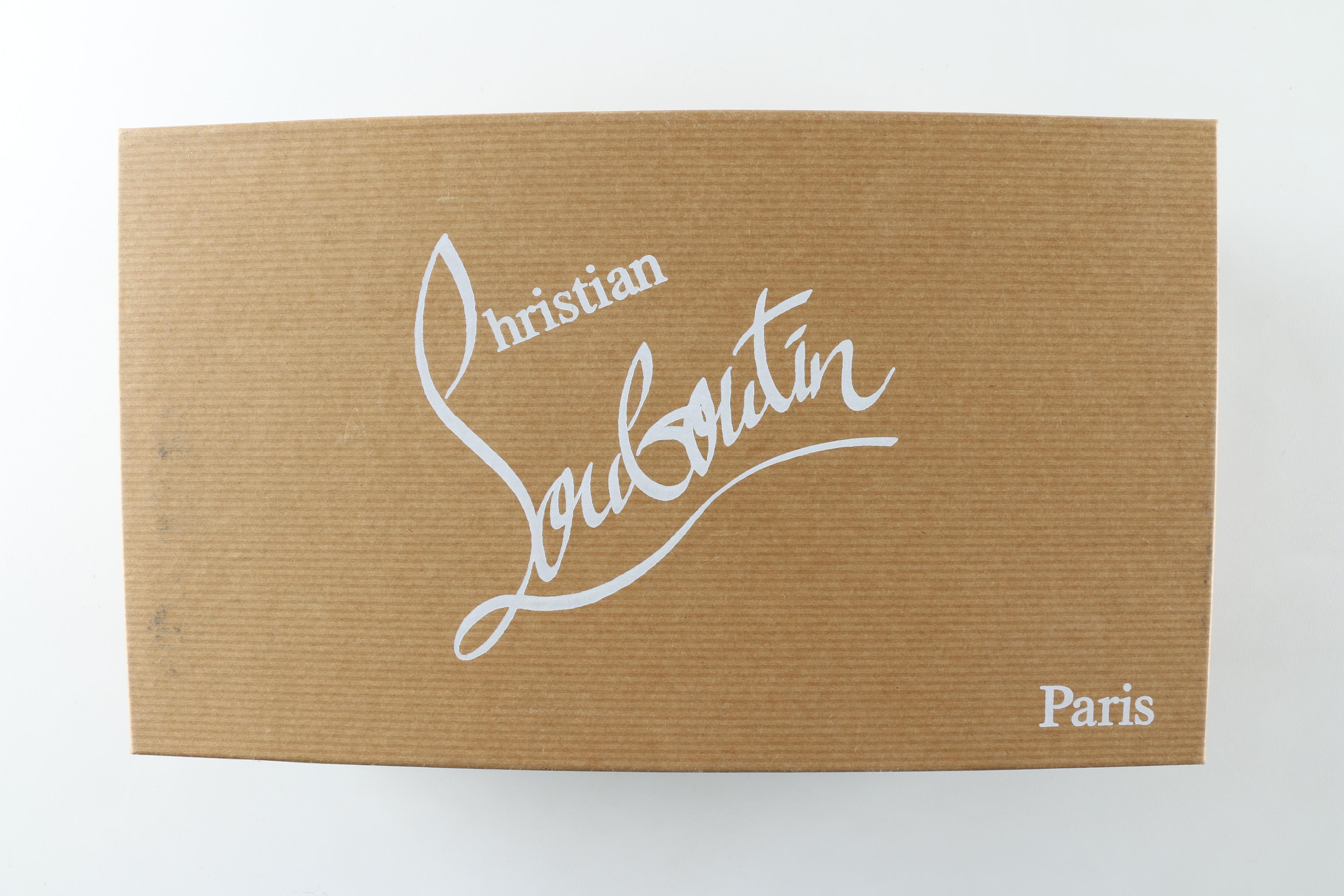 Christian Louboutin and Donna Karan Shoeboxes