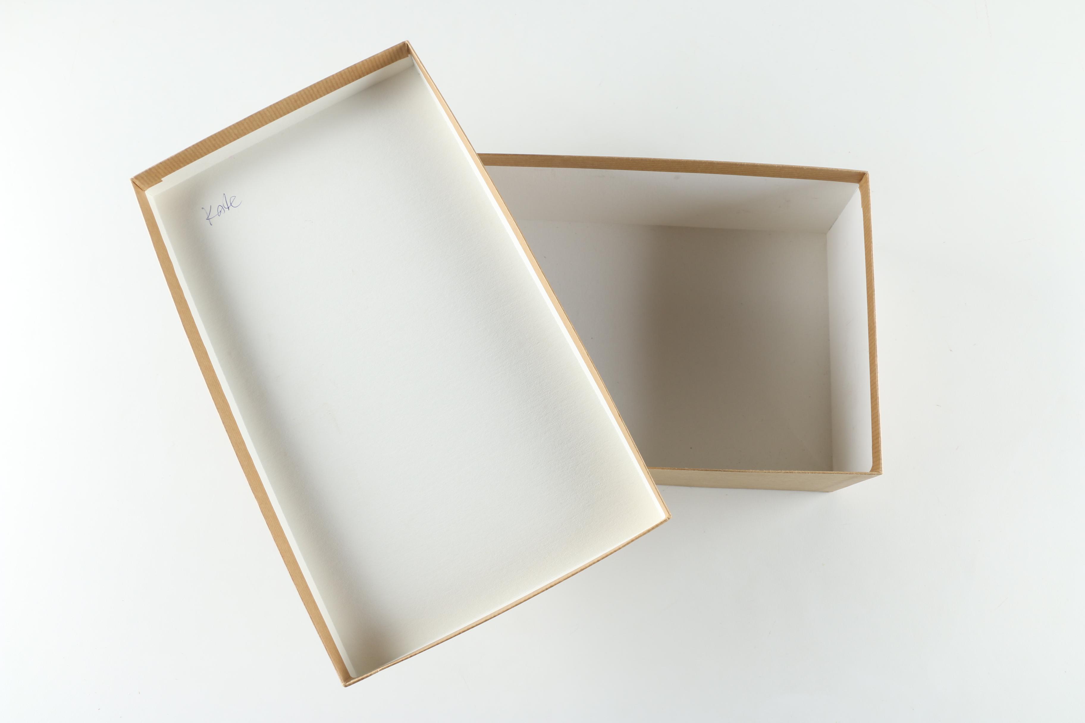 Christian Louboutin and Donna Karan Shoeboxes