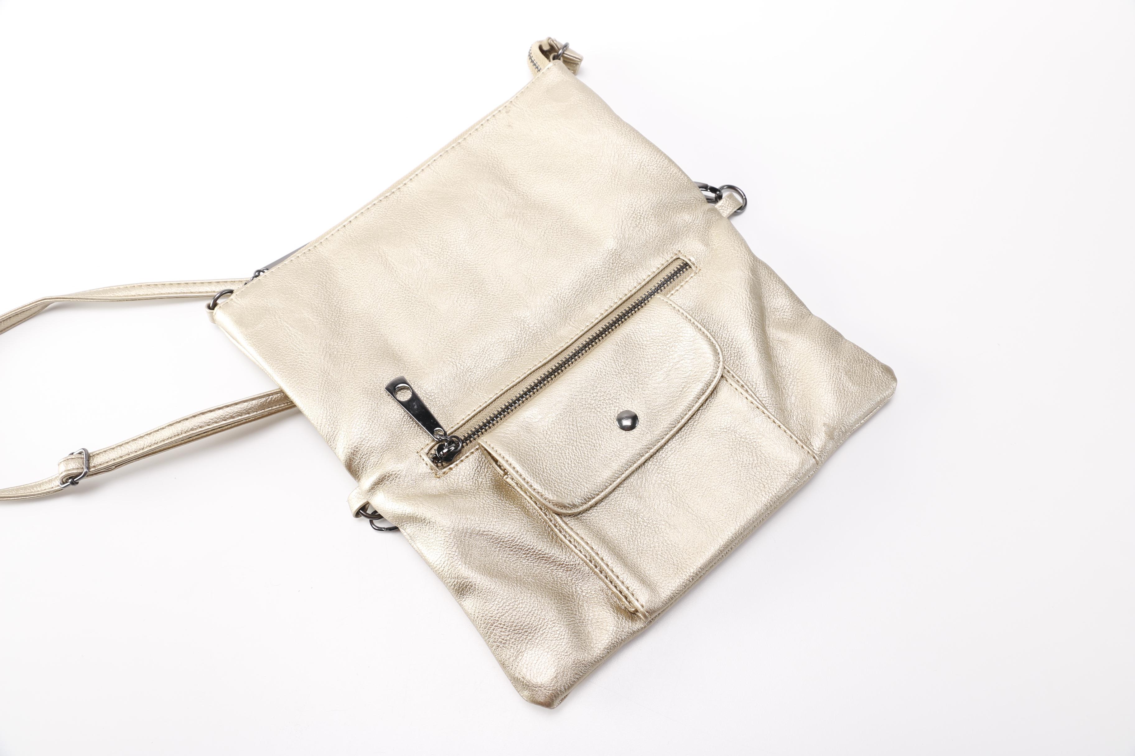 Tory Burch Crossbody Metallic Handbag