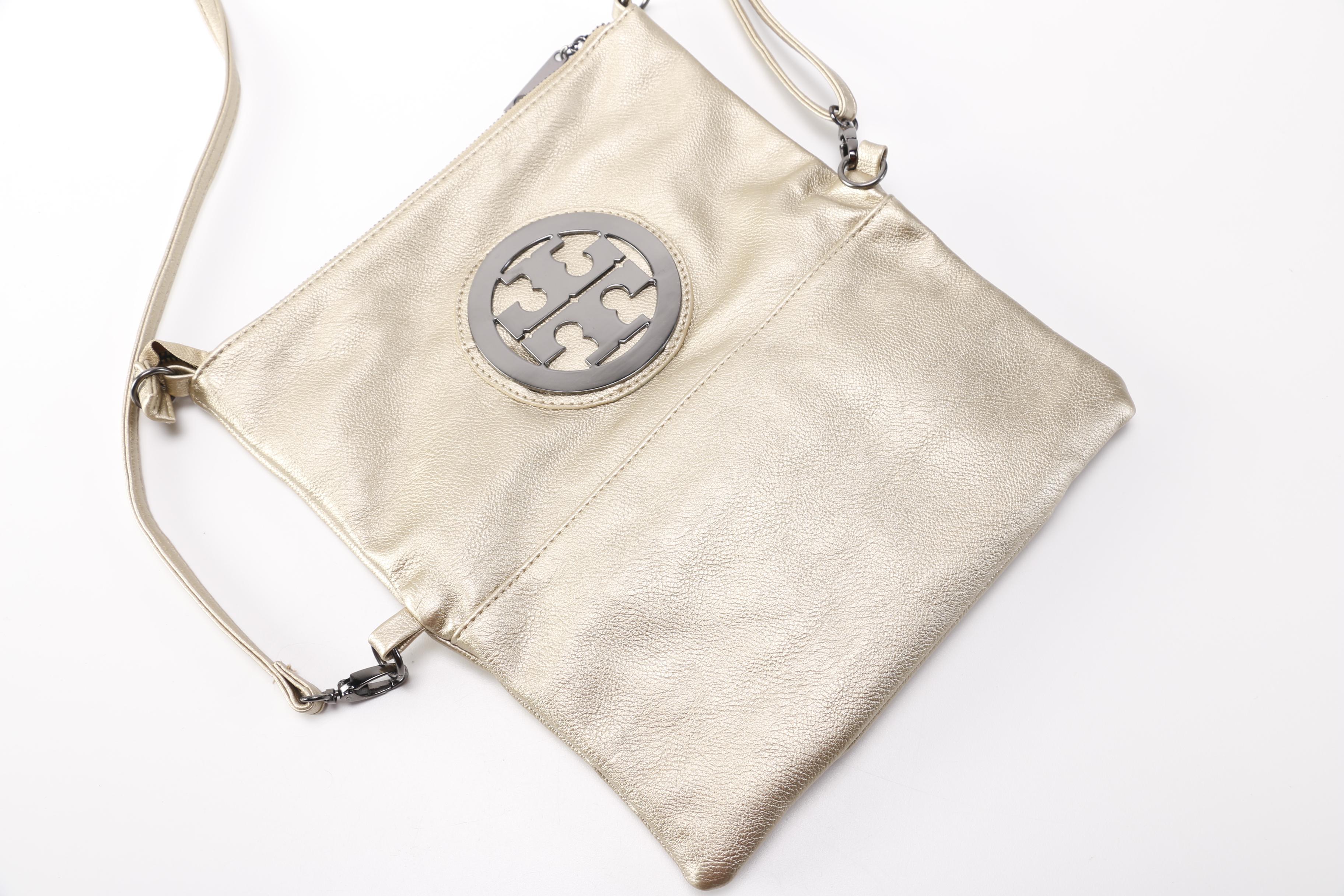 Tory Burch Crossbody Metallic Handbag