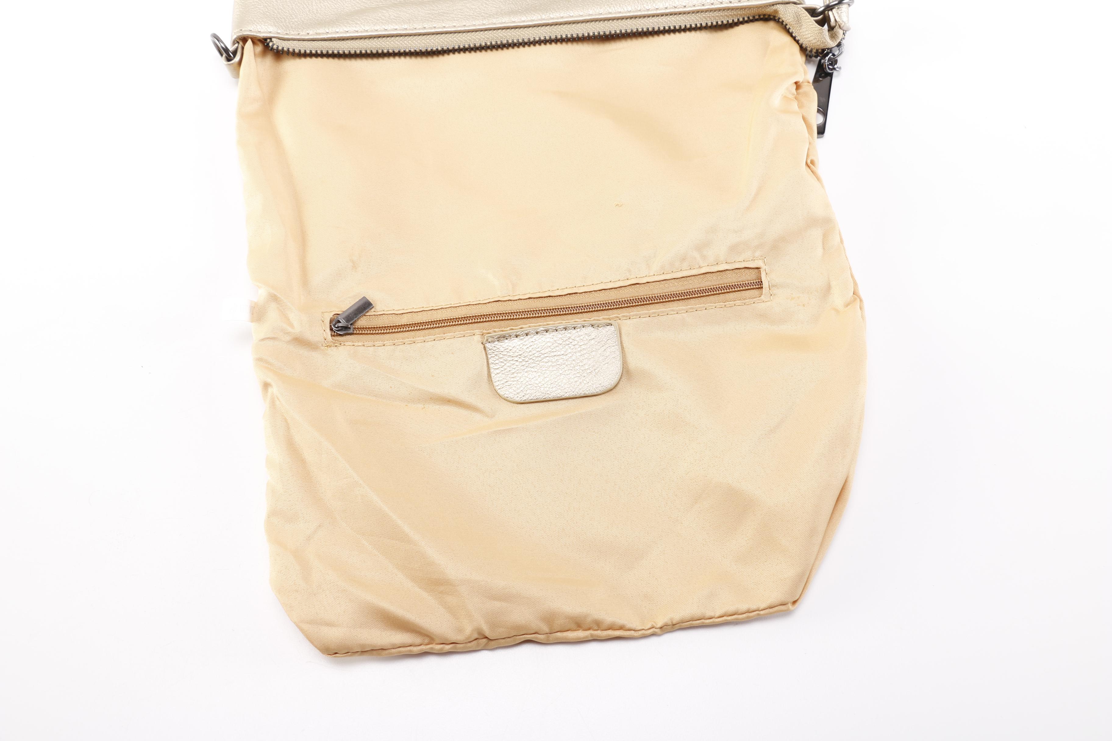 Tory Burch Crossbody Metallic Handbag