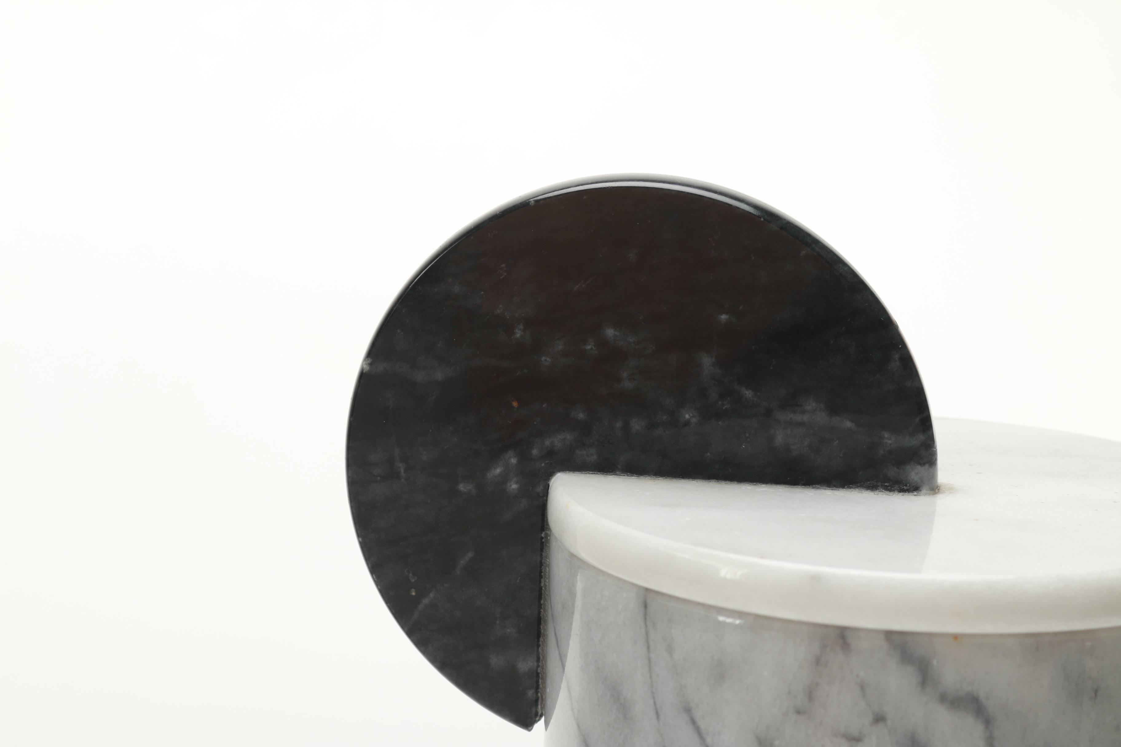 Marble Canisters with Lids