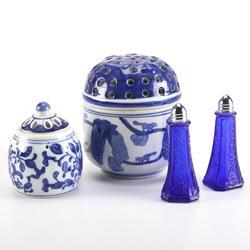 Blue and White Tableware