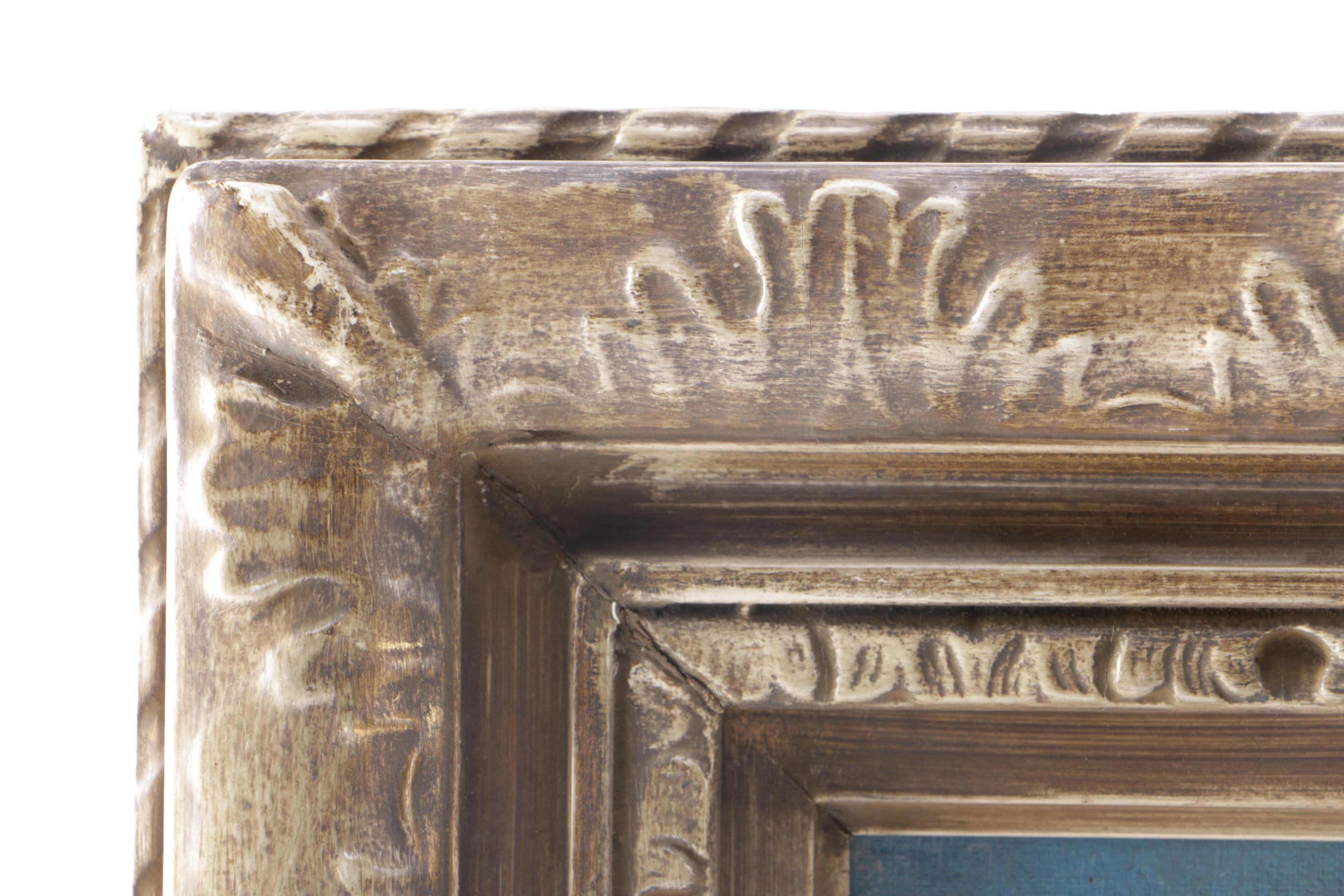 Attributed to A. B. Fanshaw Oil on Canvas "Near Cambridge"