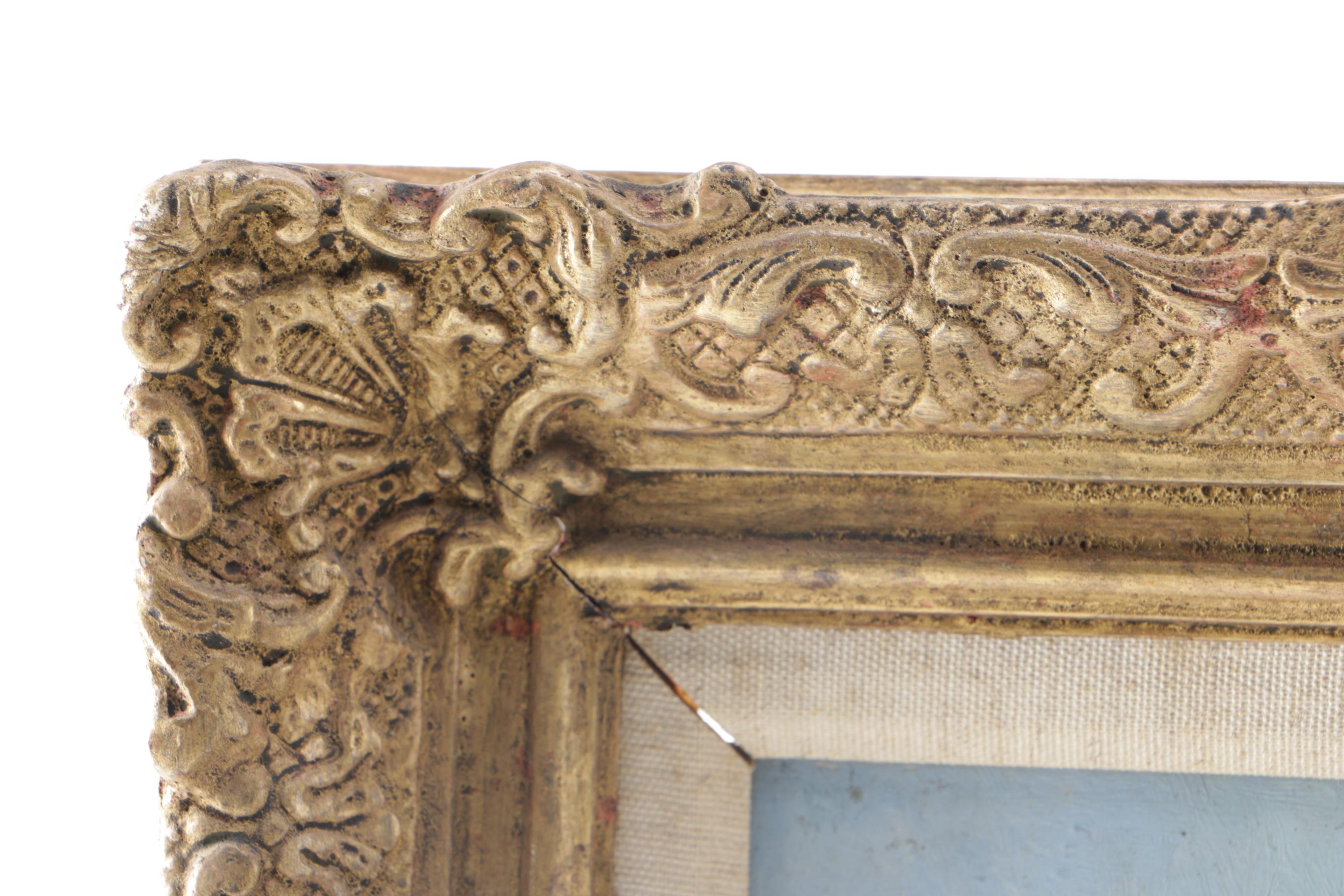 Charles J. Stokoe Oil Painting on Canvas Board of Landscape