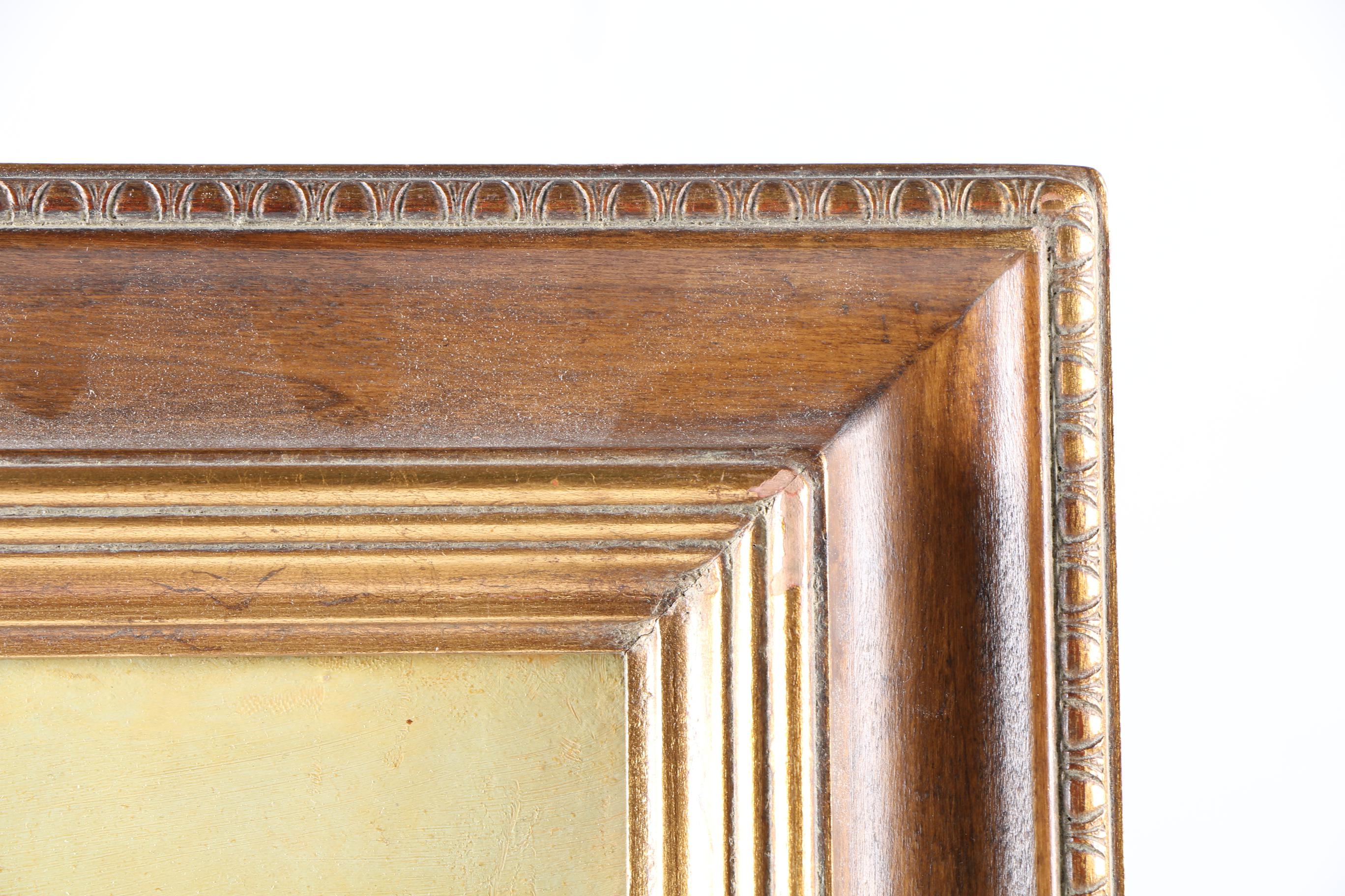 J.V. Capua Oil Painting on Canvas "Margate Hoy and a Two-Decker"