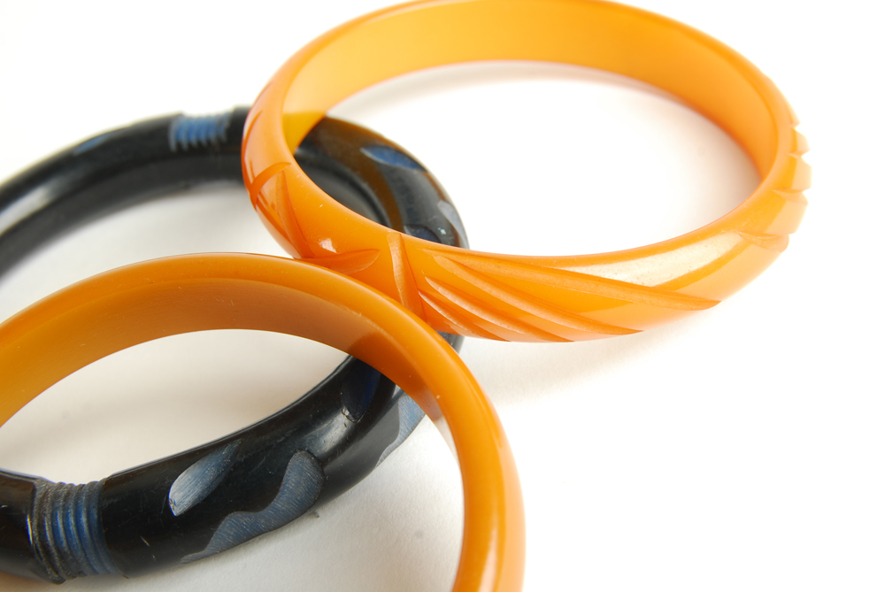 Six Bakelite Bangles