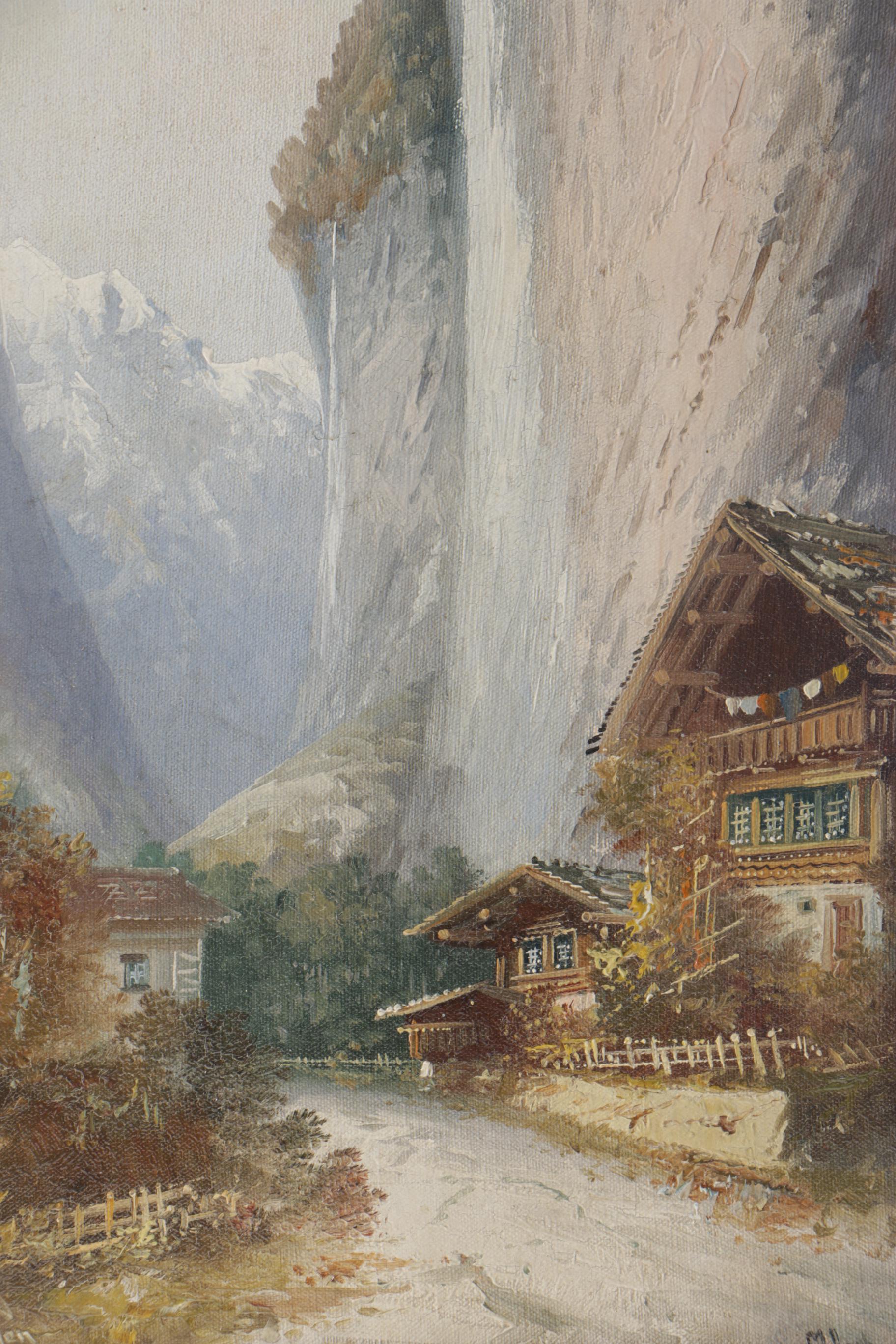 Madeline Bach Oil on Canvas Landscape