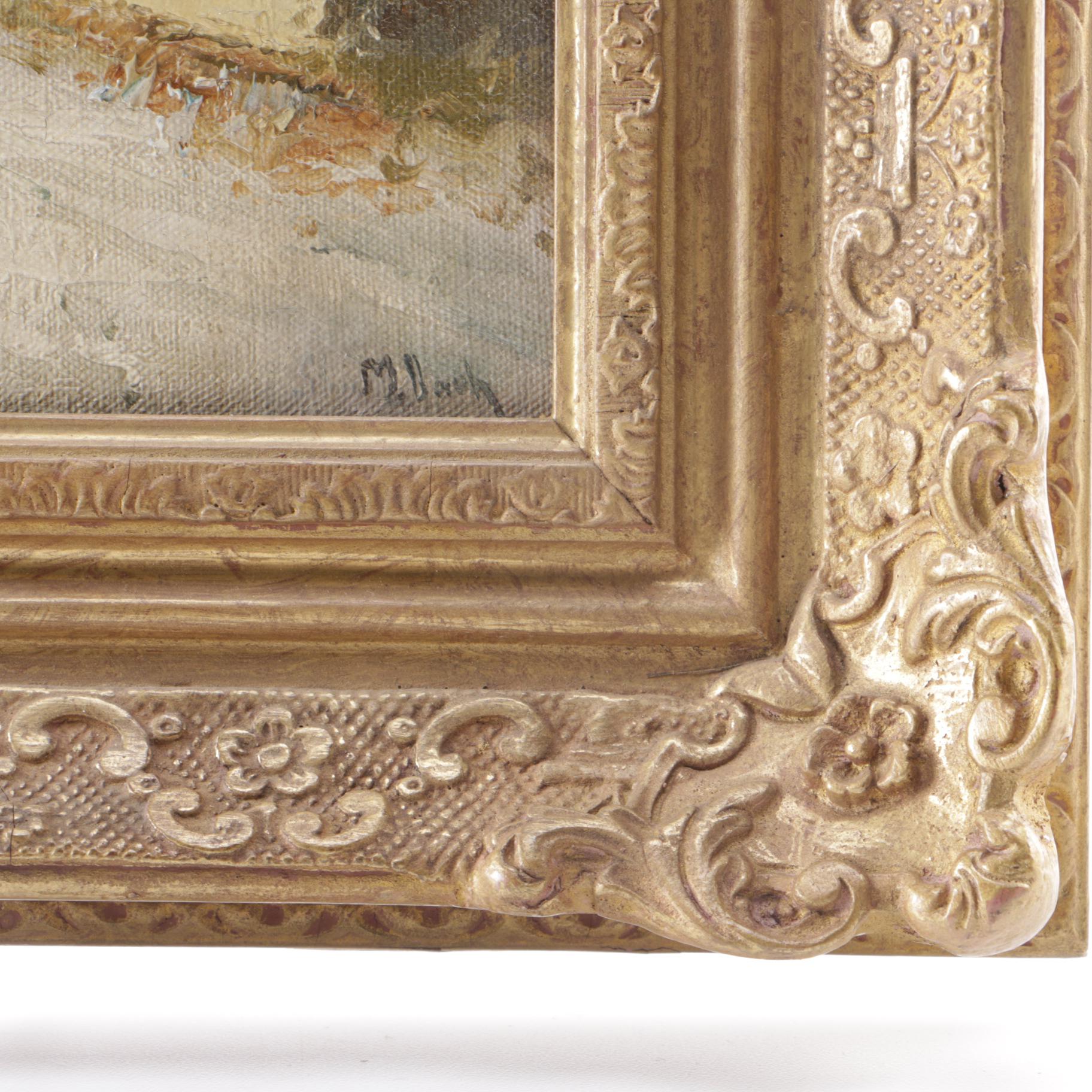 Madeline Bach Oil on Canvas Landscape