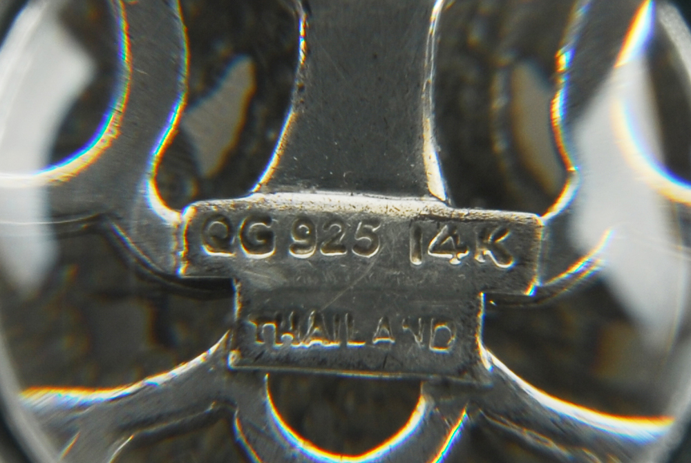 Sterling Silver and Diamond Heart Necklace