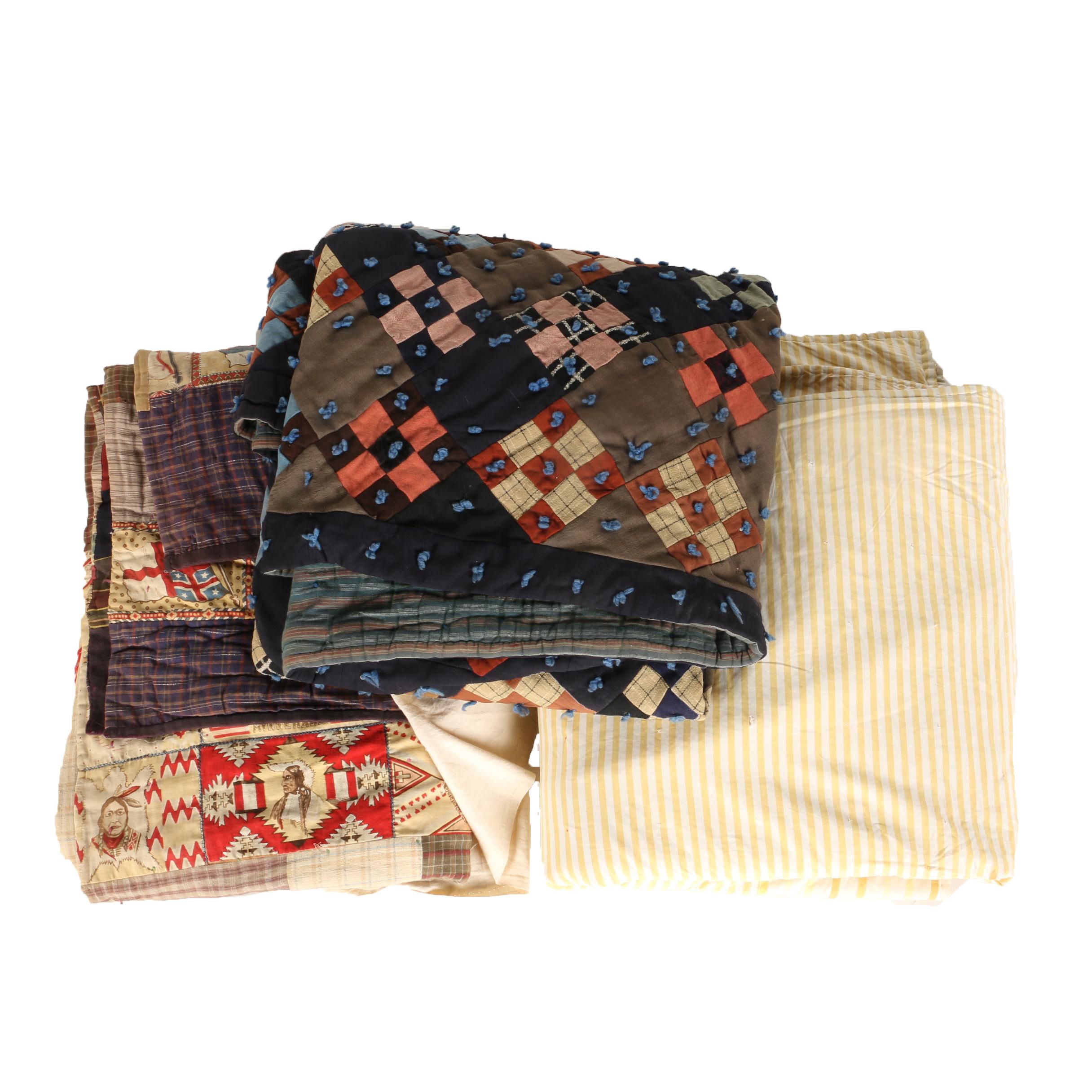 Handmade Earth Tone Quilts
