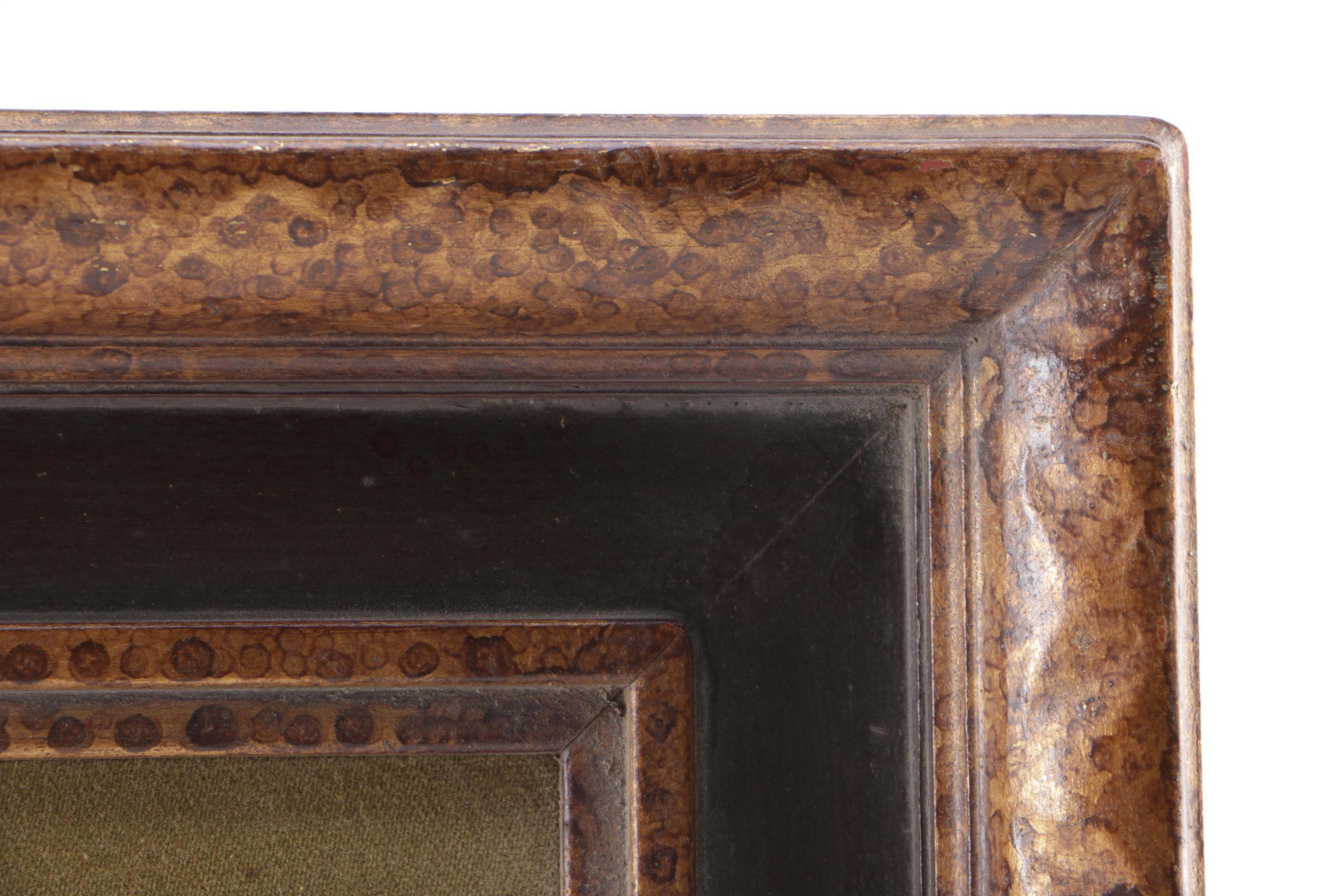 Heinz Scholtz Oil on Copper of a Dutch Frozen River