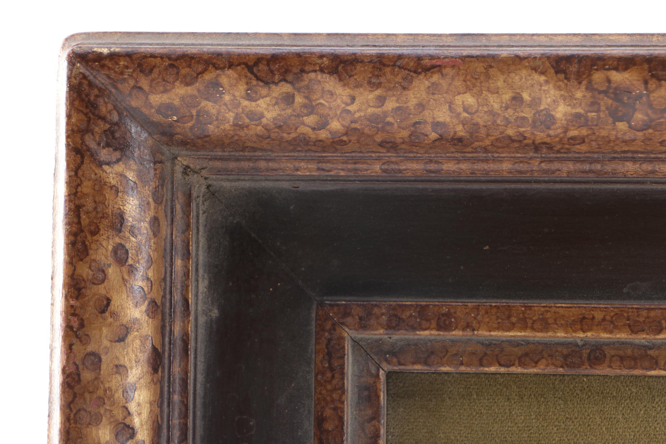 Heinz Scholtz Oil on Copper of a Dutch Frozen River