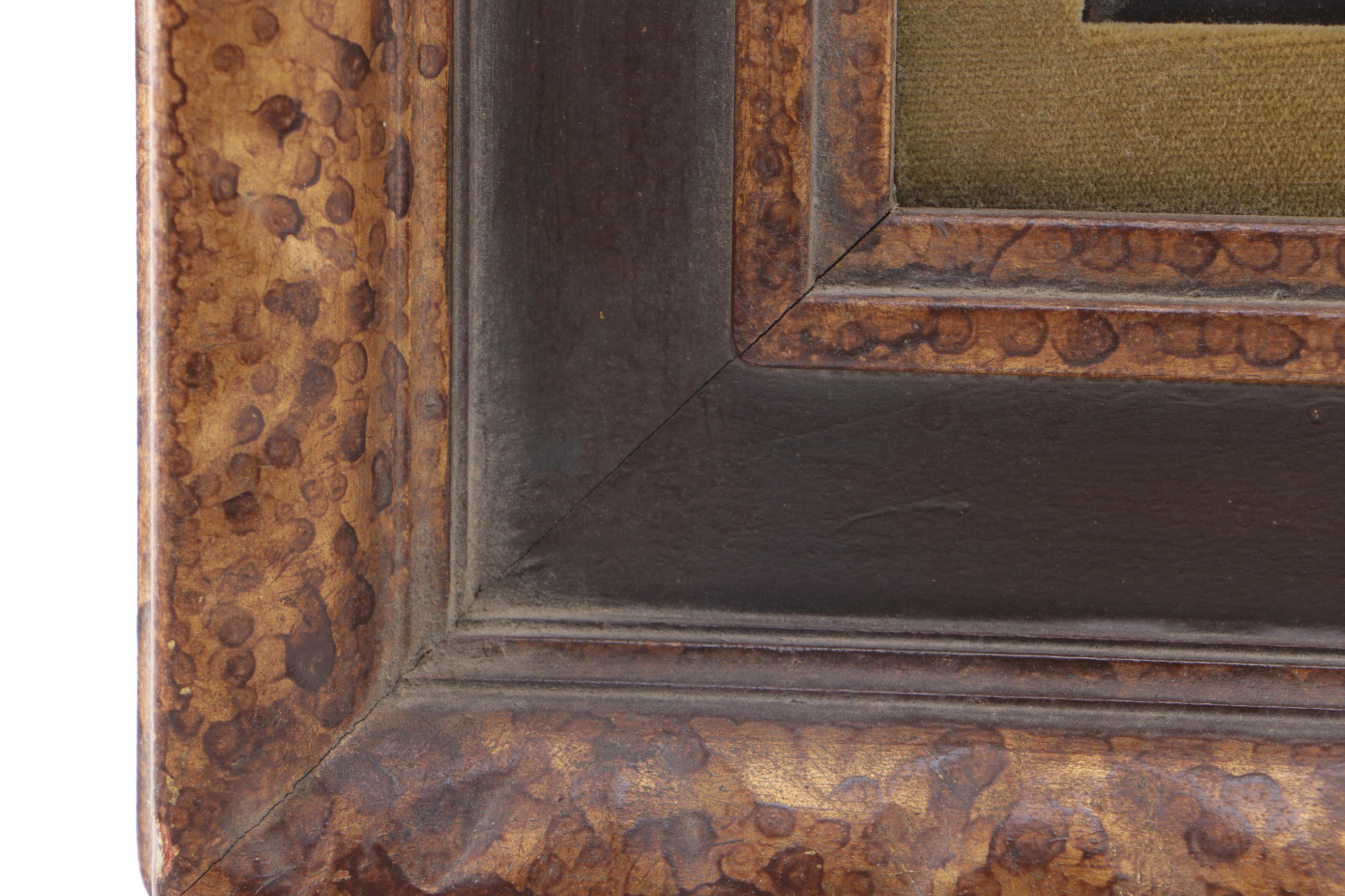 Heinz Scholtz Oil on Copper of a Dutch Frozen River