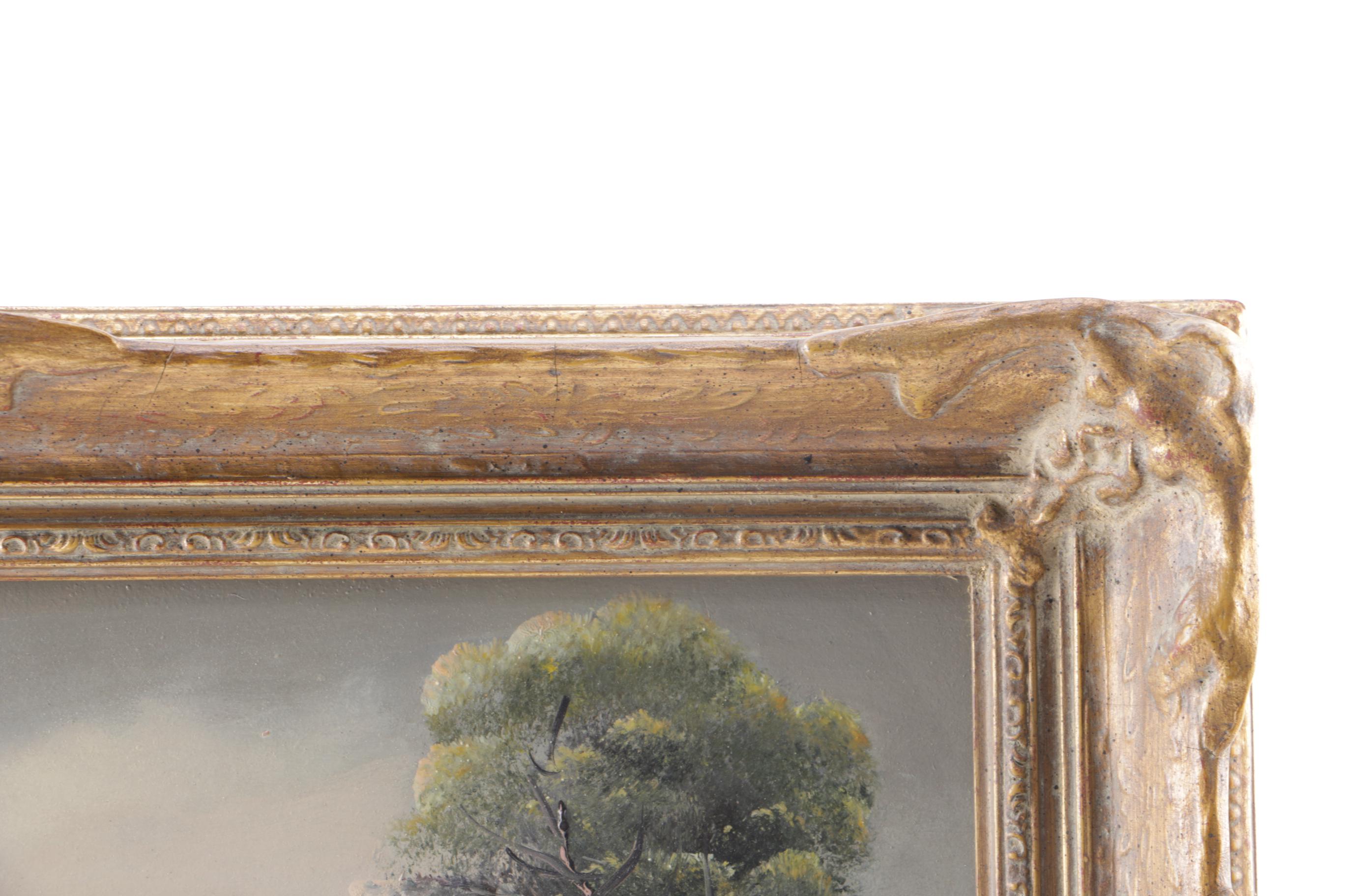 Harry Becker Oil on Board Landscape Painting