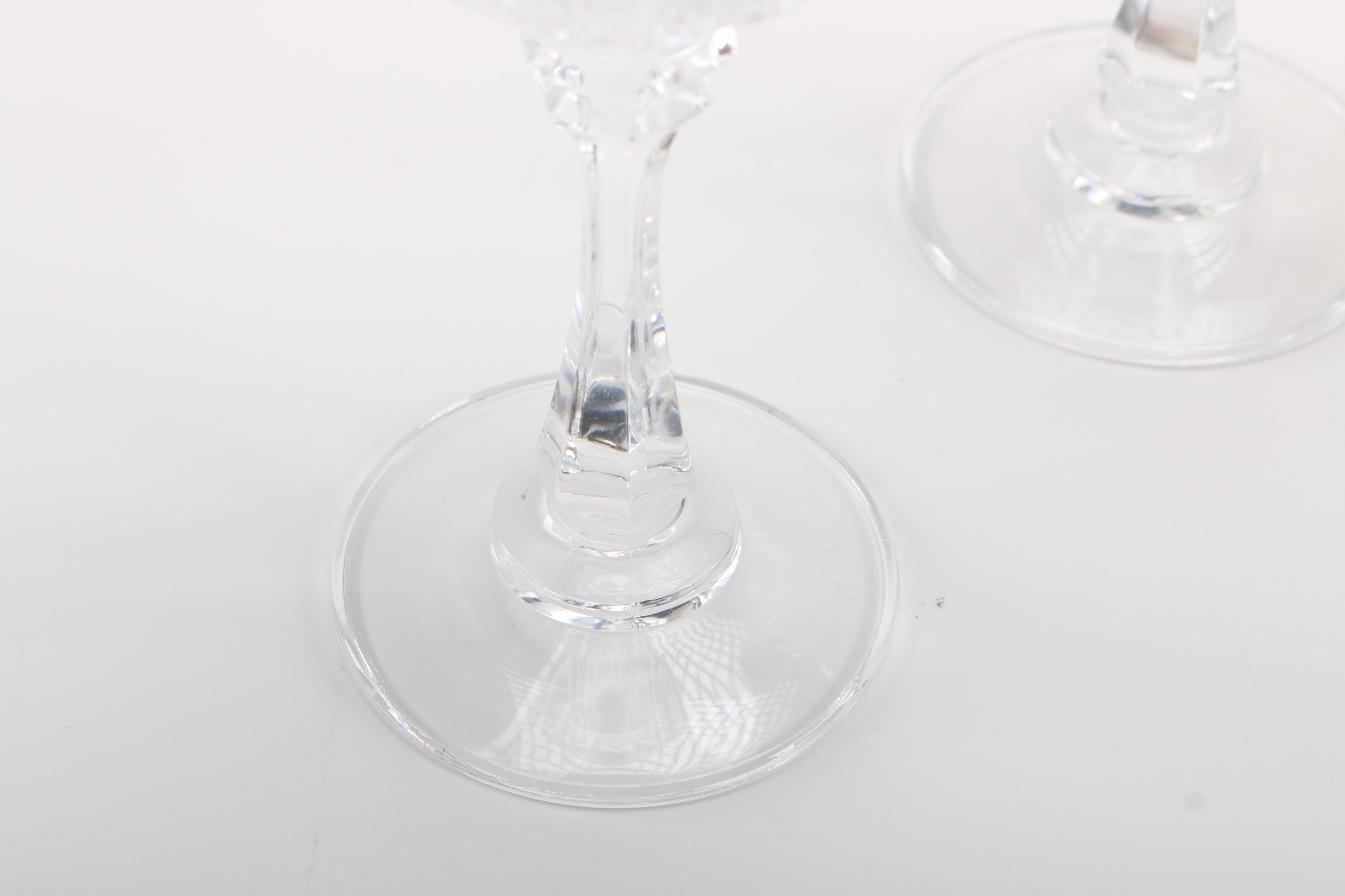 U.S. House Of Representatives Crystal Glasses and Crystal Bowl