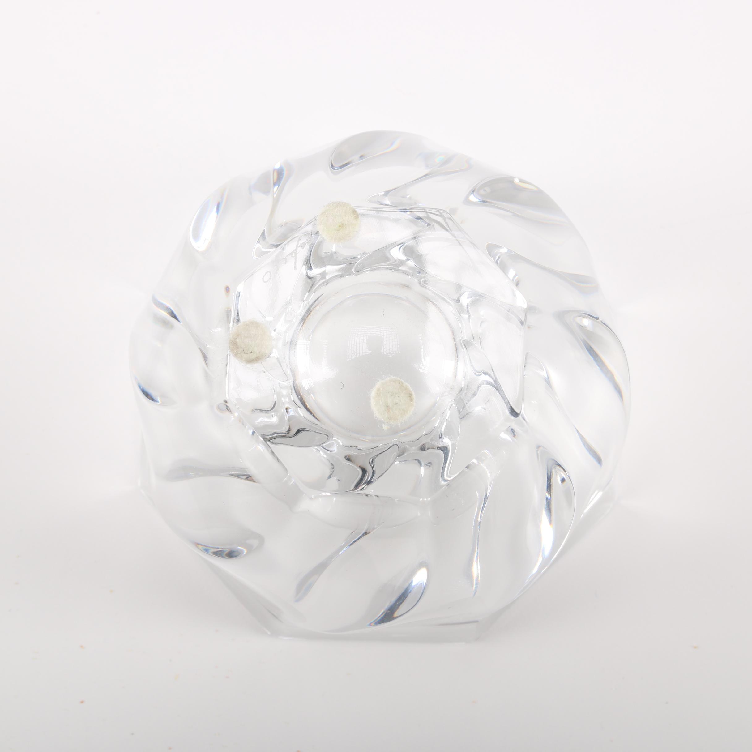 Orrefors Sweden Crystal Bowl