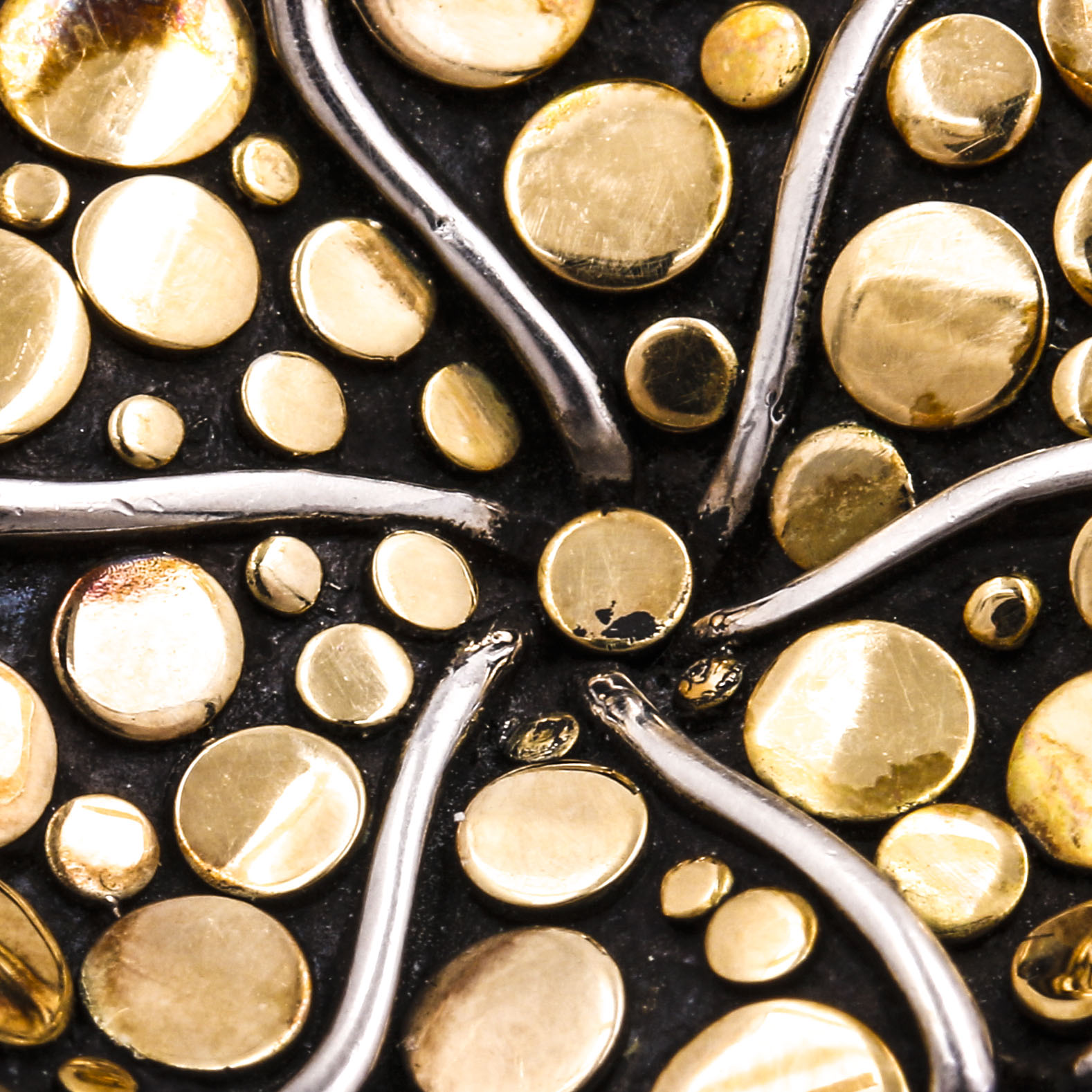 John Hardy Batu Kali Sterling Silver Flower Brooch