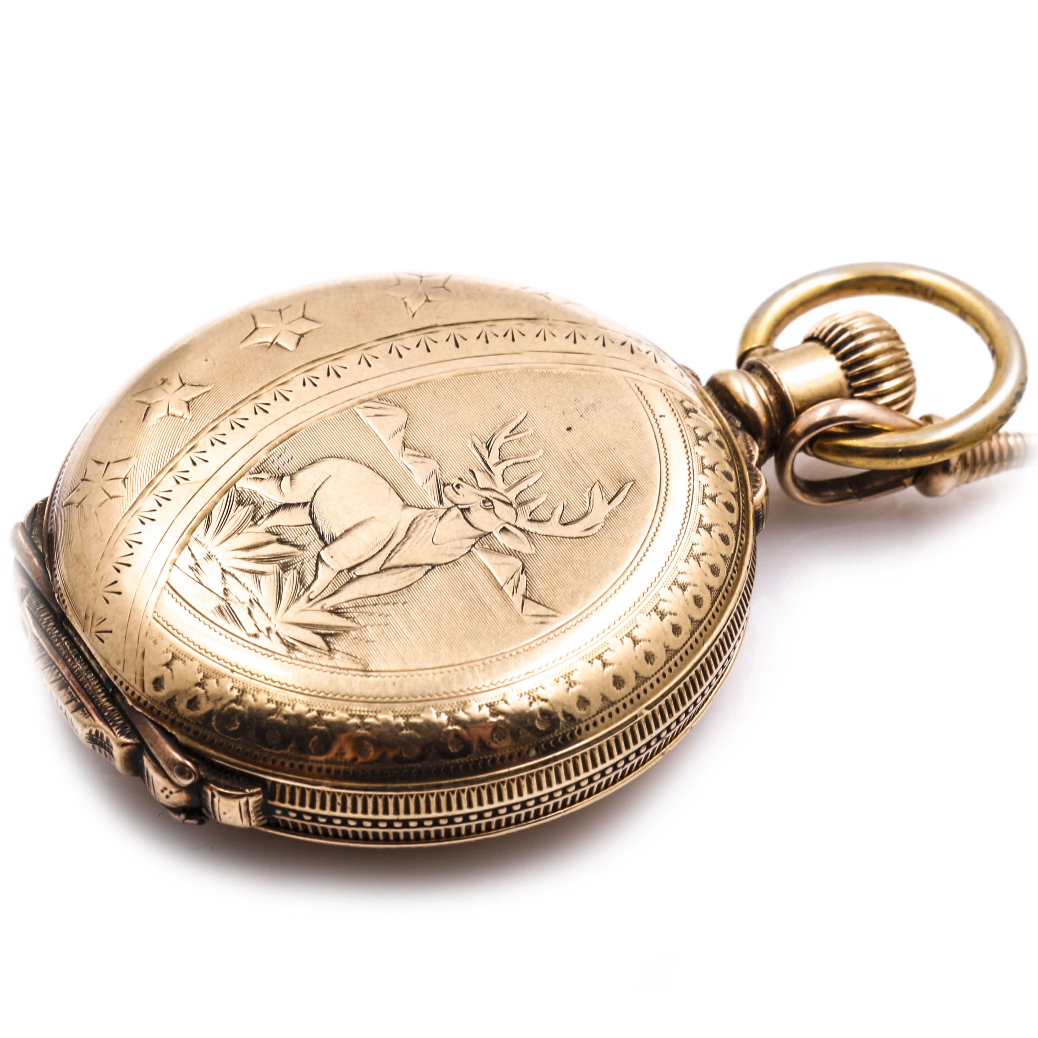 Antique Hampden Pocket Watch