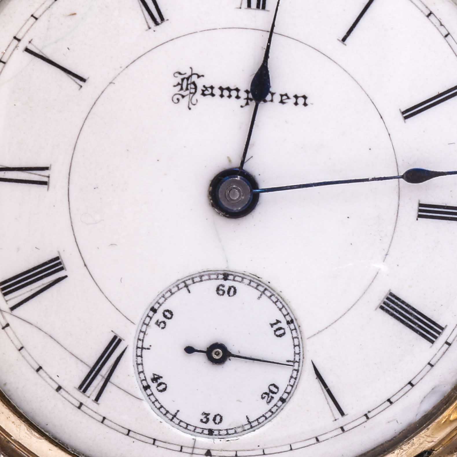 Antique Hampden Pocket Watch