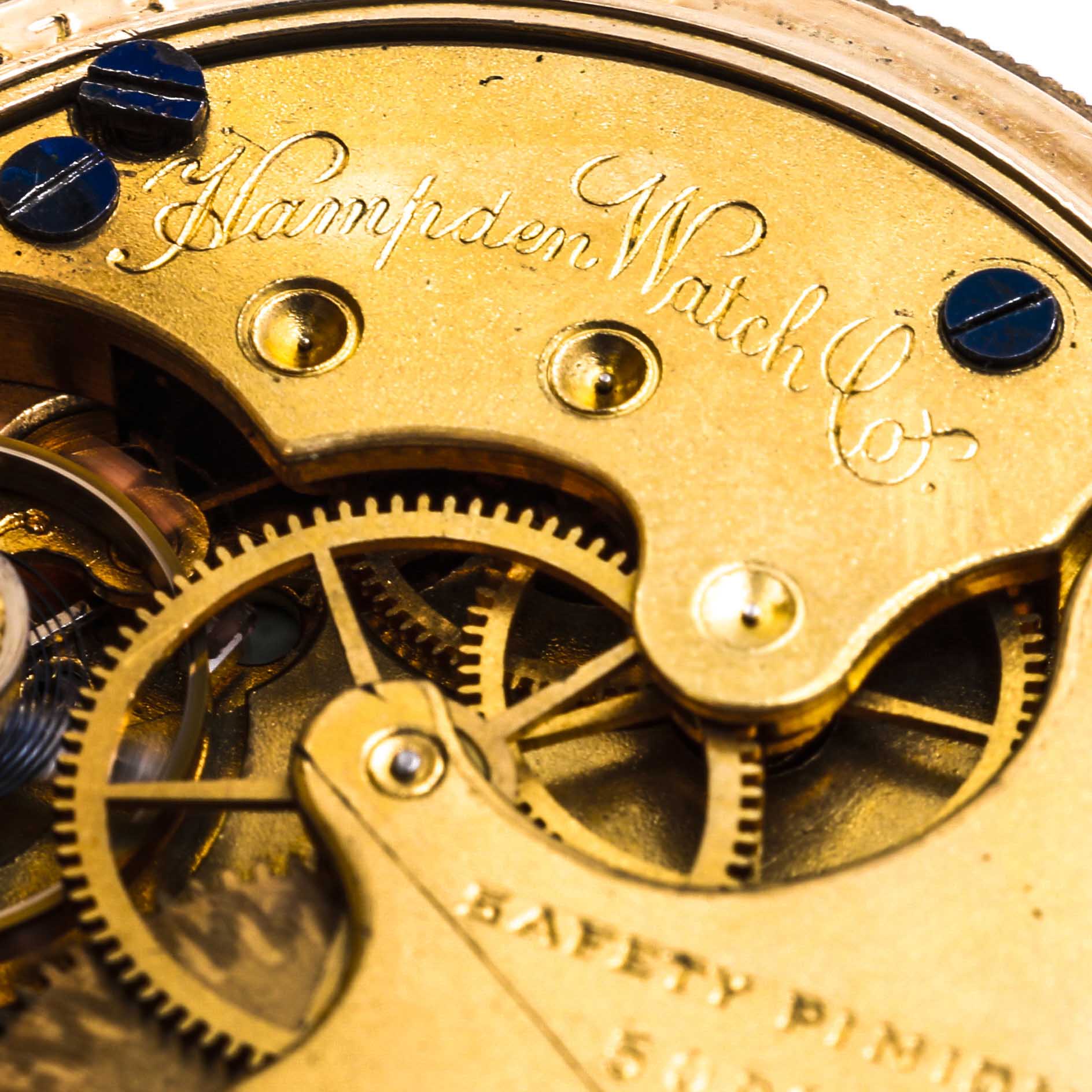 Antique Hampden Pocket Watch