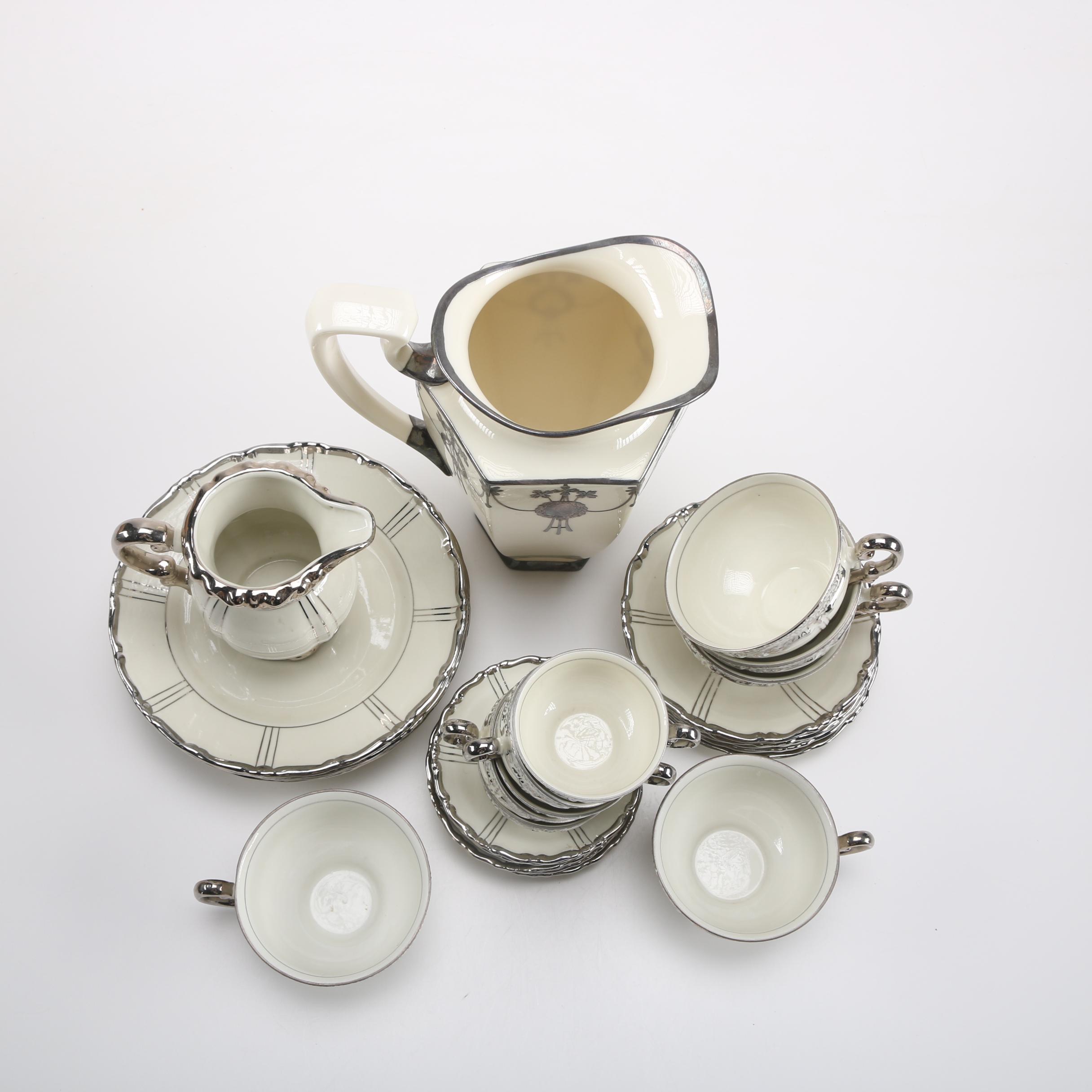 Mitterteich Bavaria China Tea Set