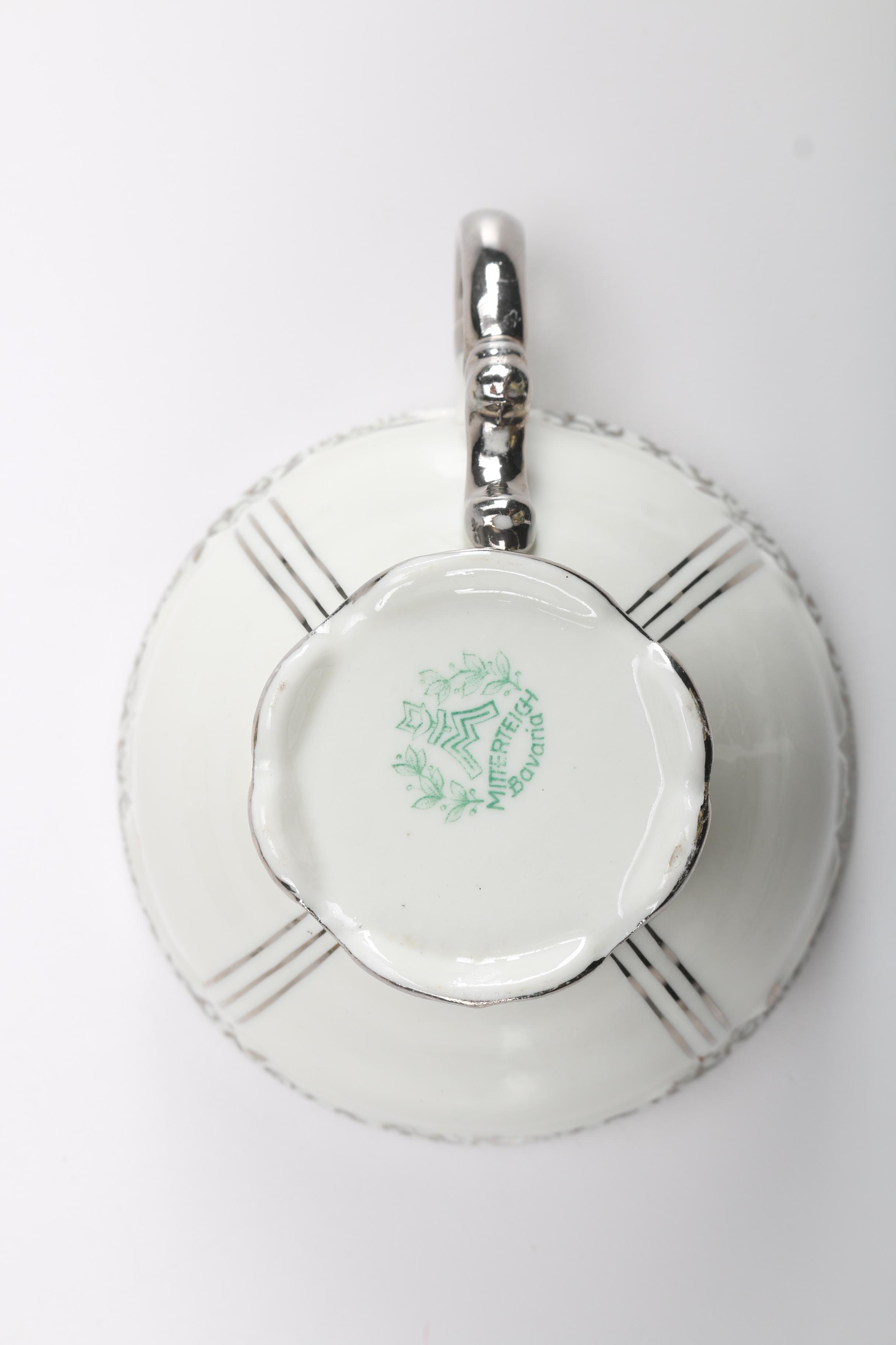 Mitterteich Bavaria China Tea Set