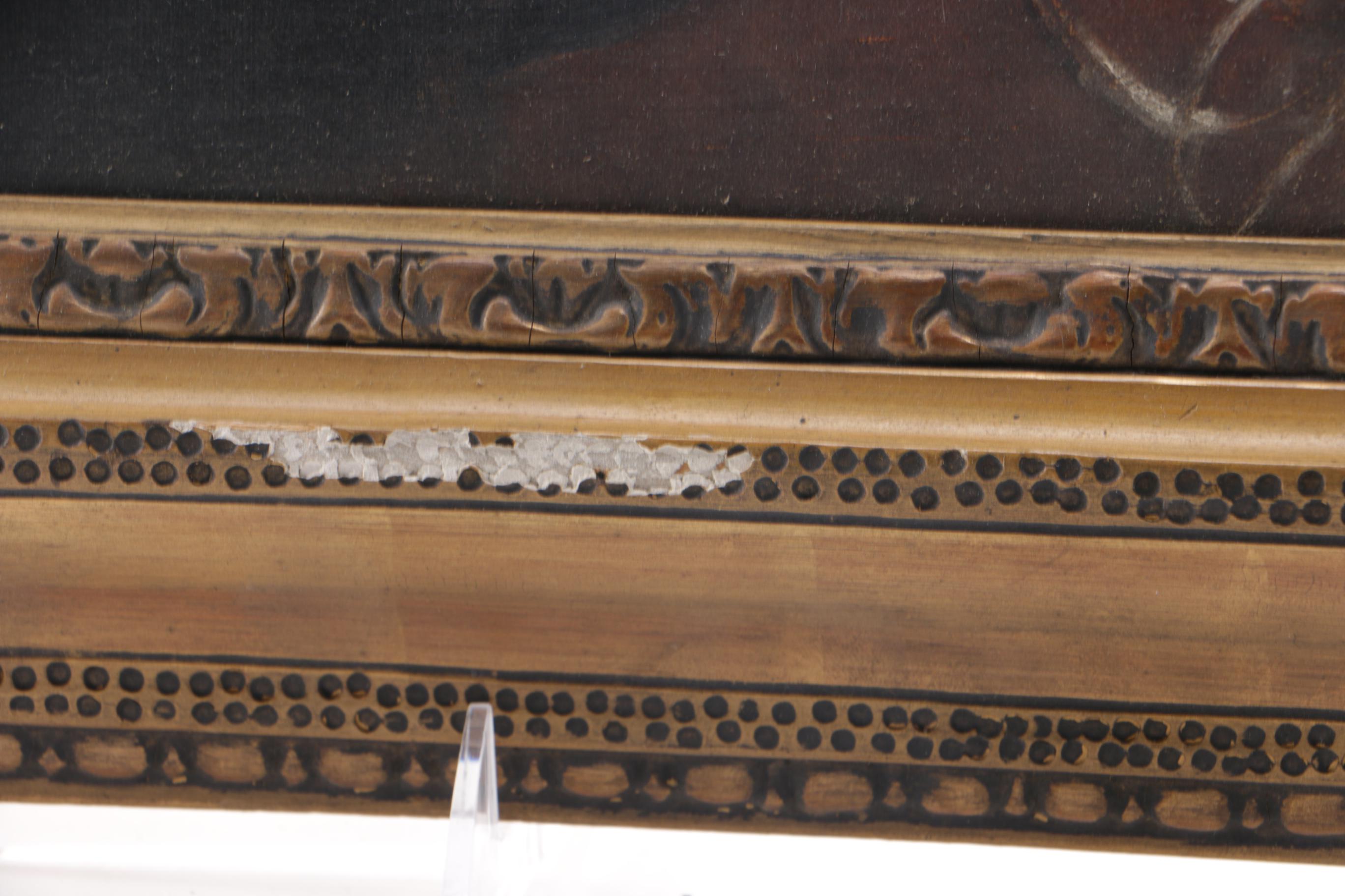 Oil Paining on Canvas of Card Players