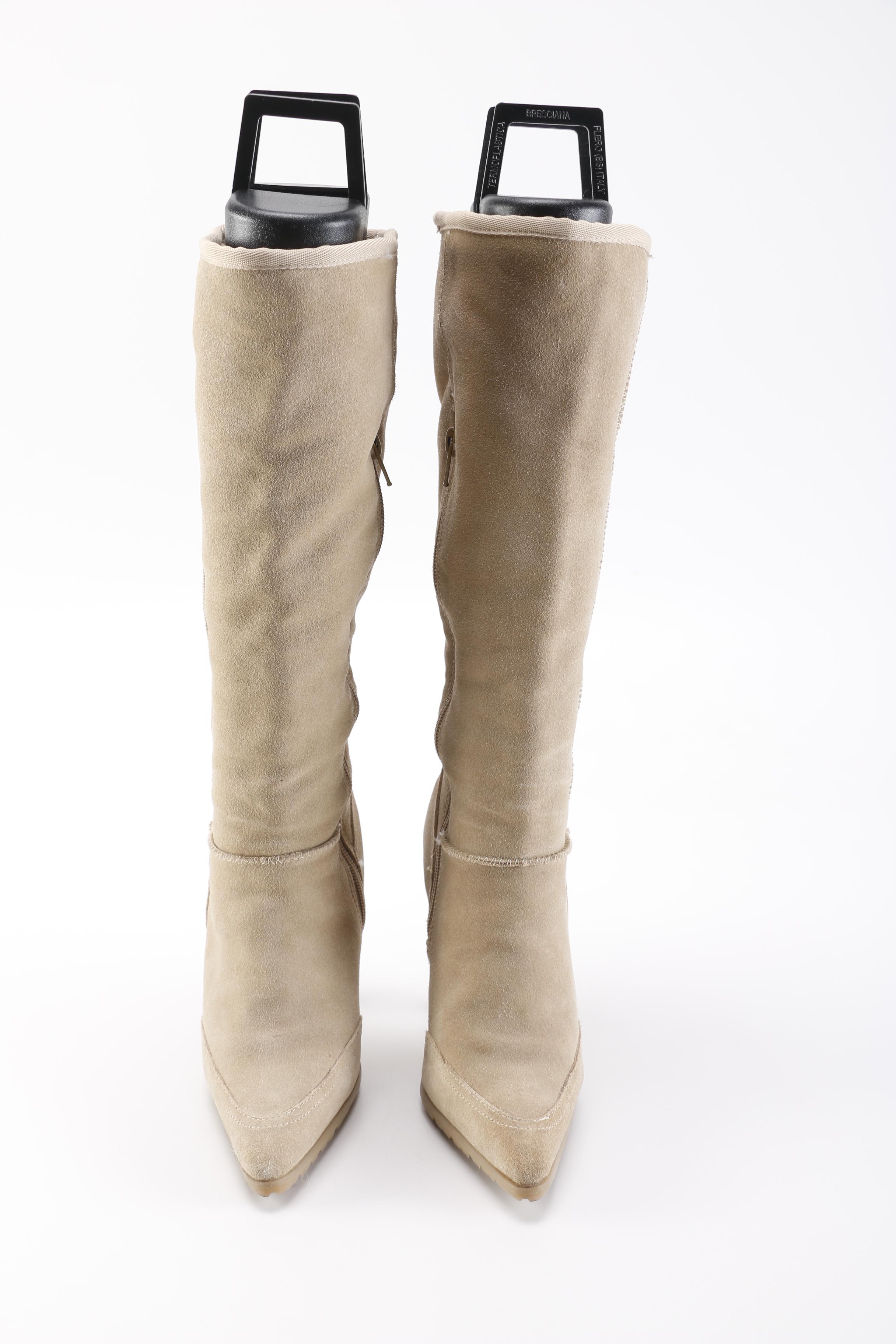 Nine West Heeled Boots with Embroidery