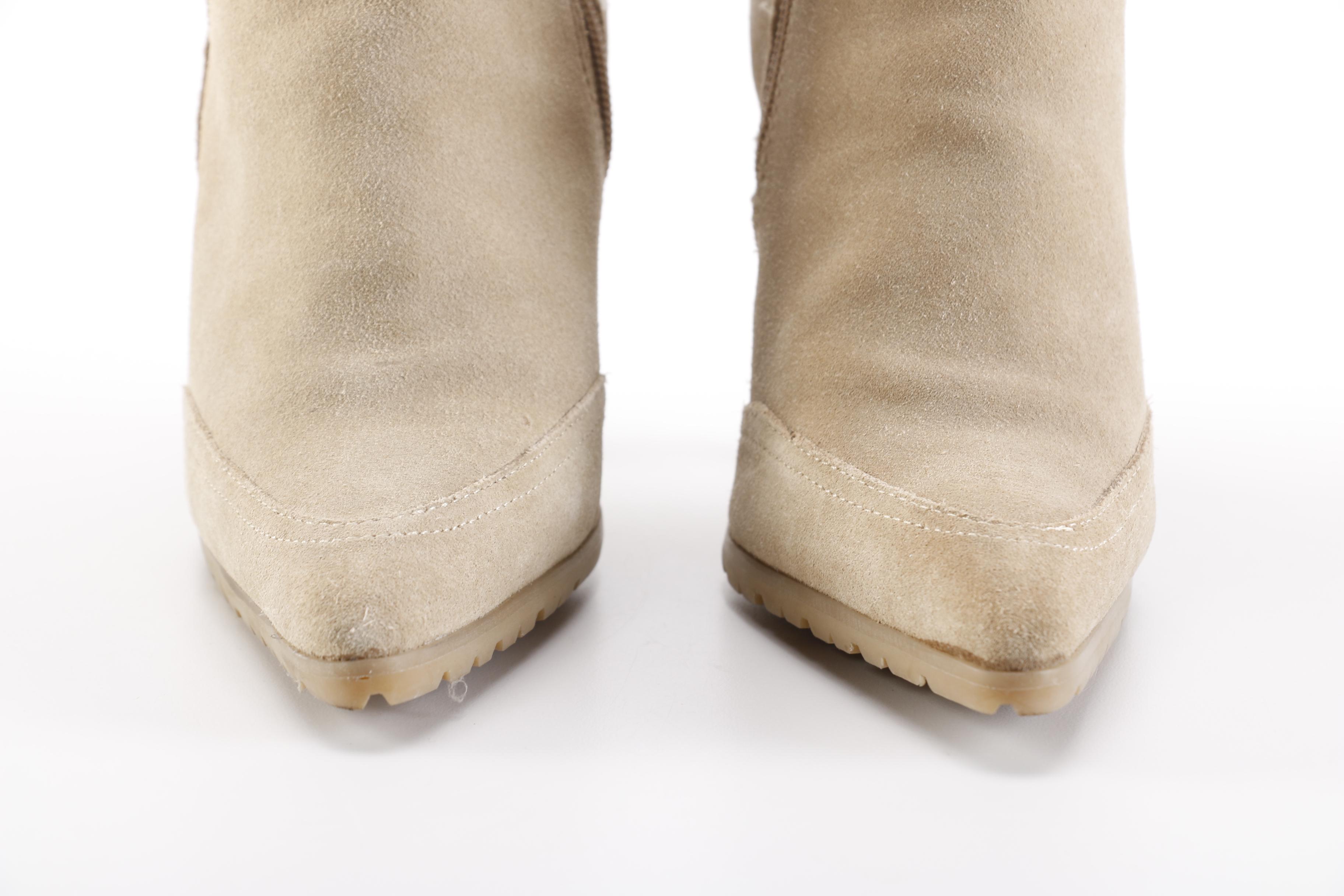 Nine West Heeled Boots with Embroidery